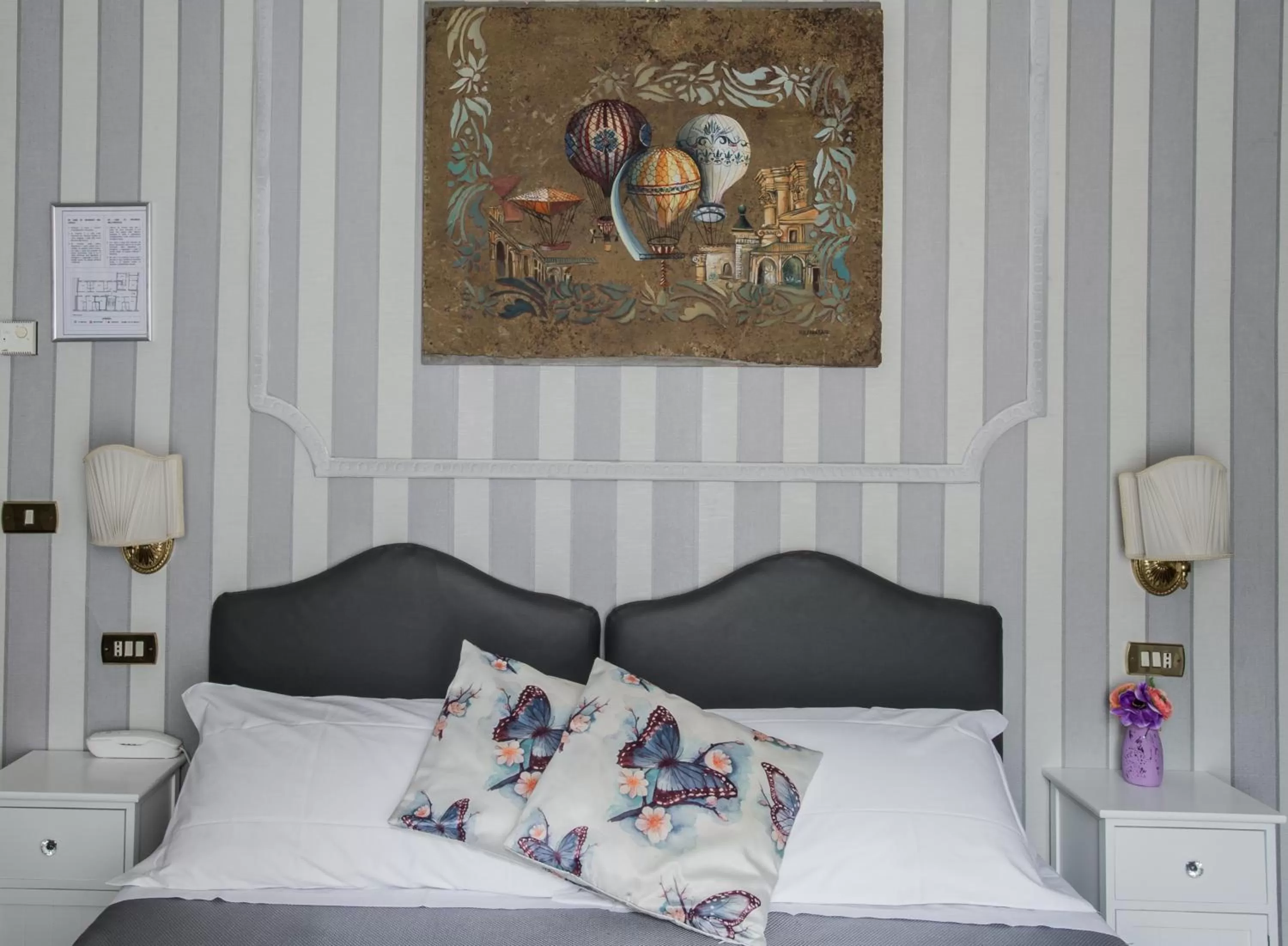 Bed in Hotel Residenza In Farnese