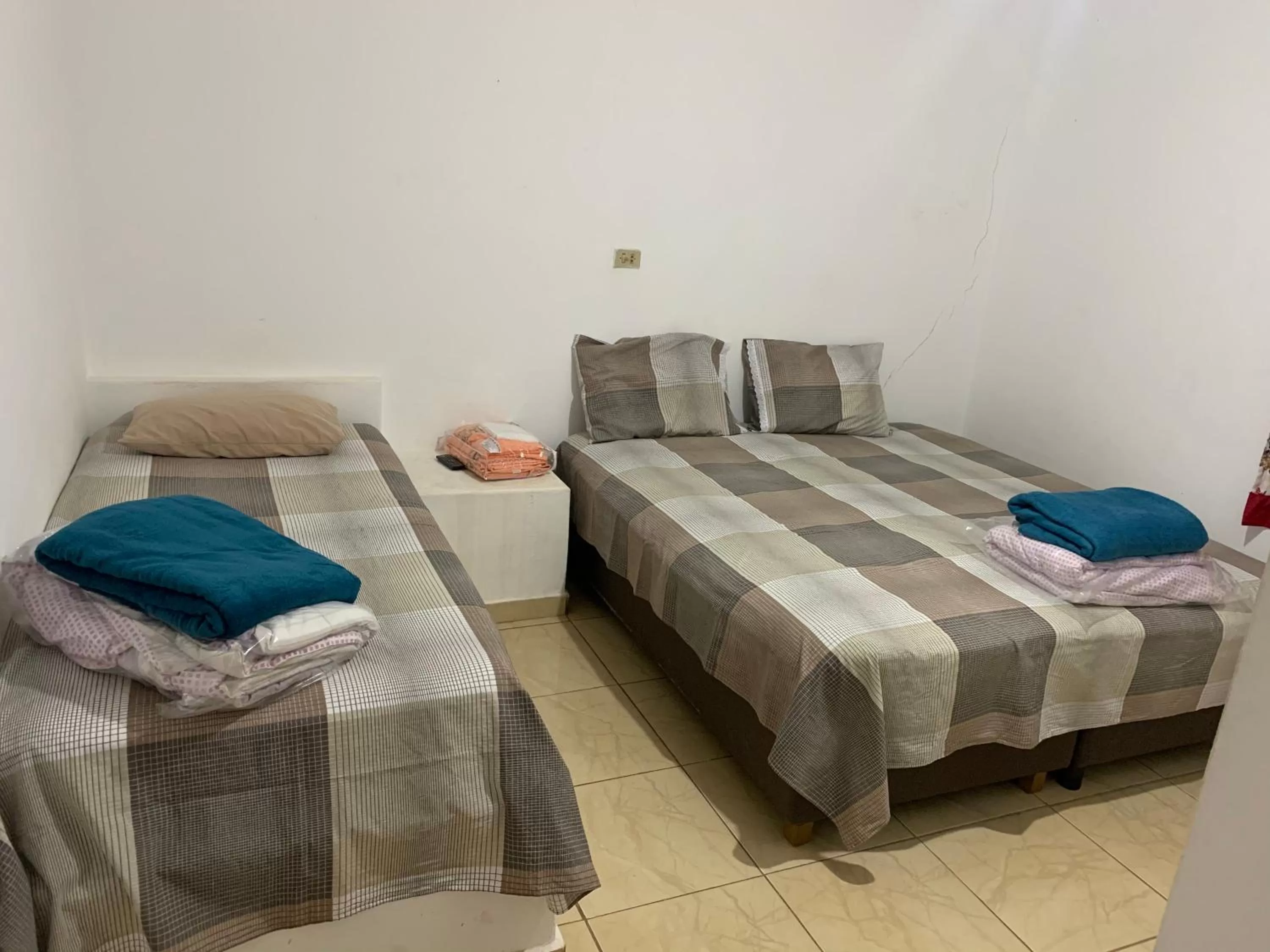 Bed in Ananda pousada chalé