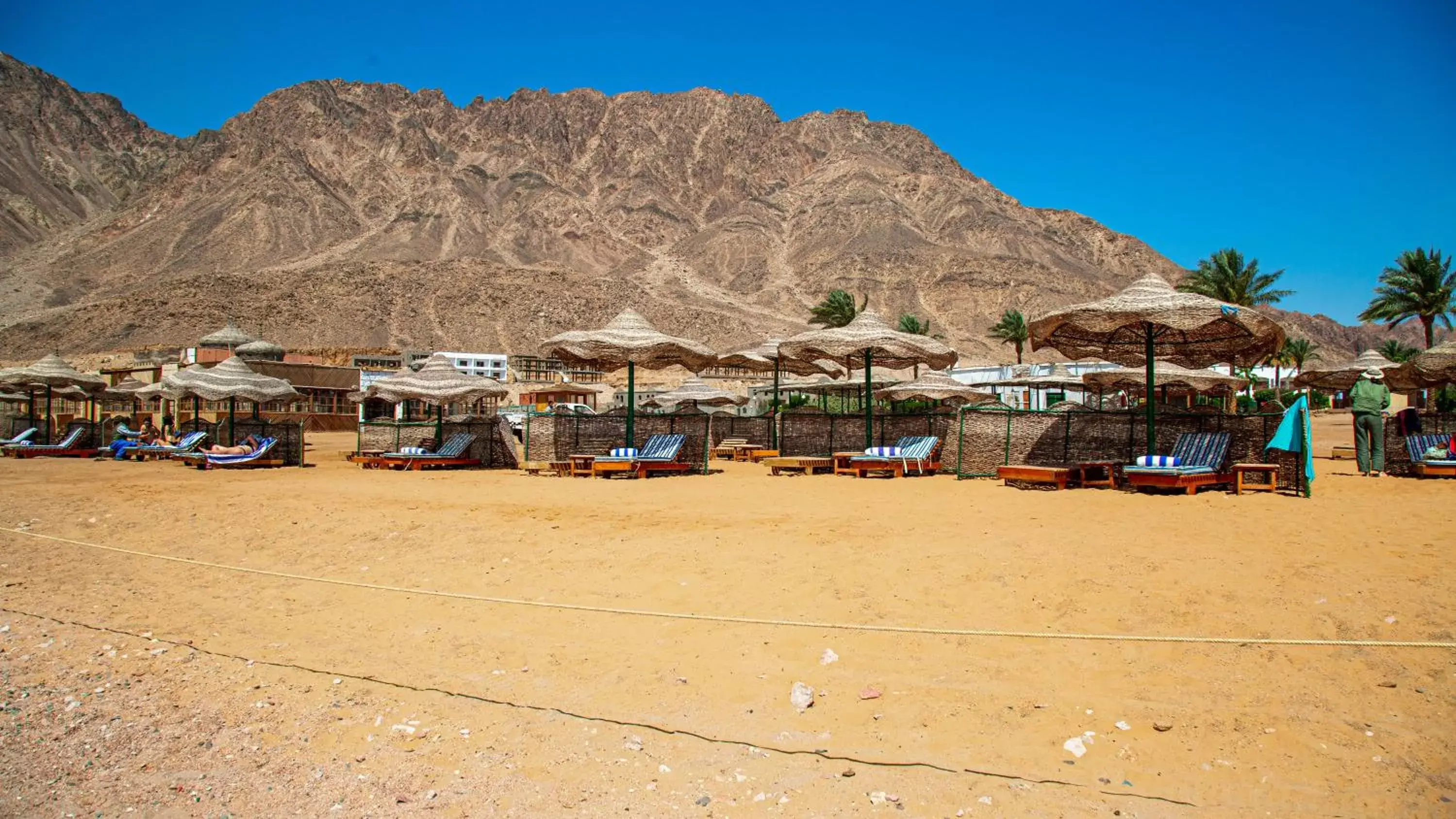 Beach in Happy Life Village Dahab