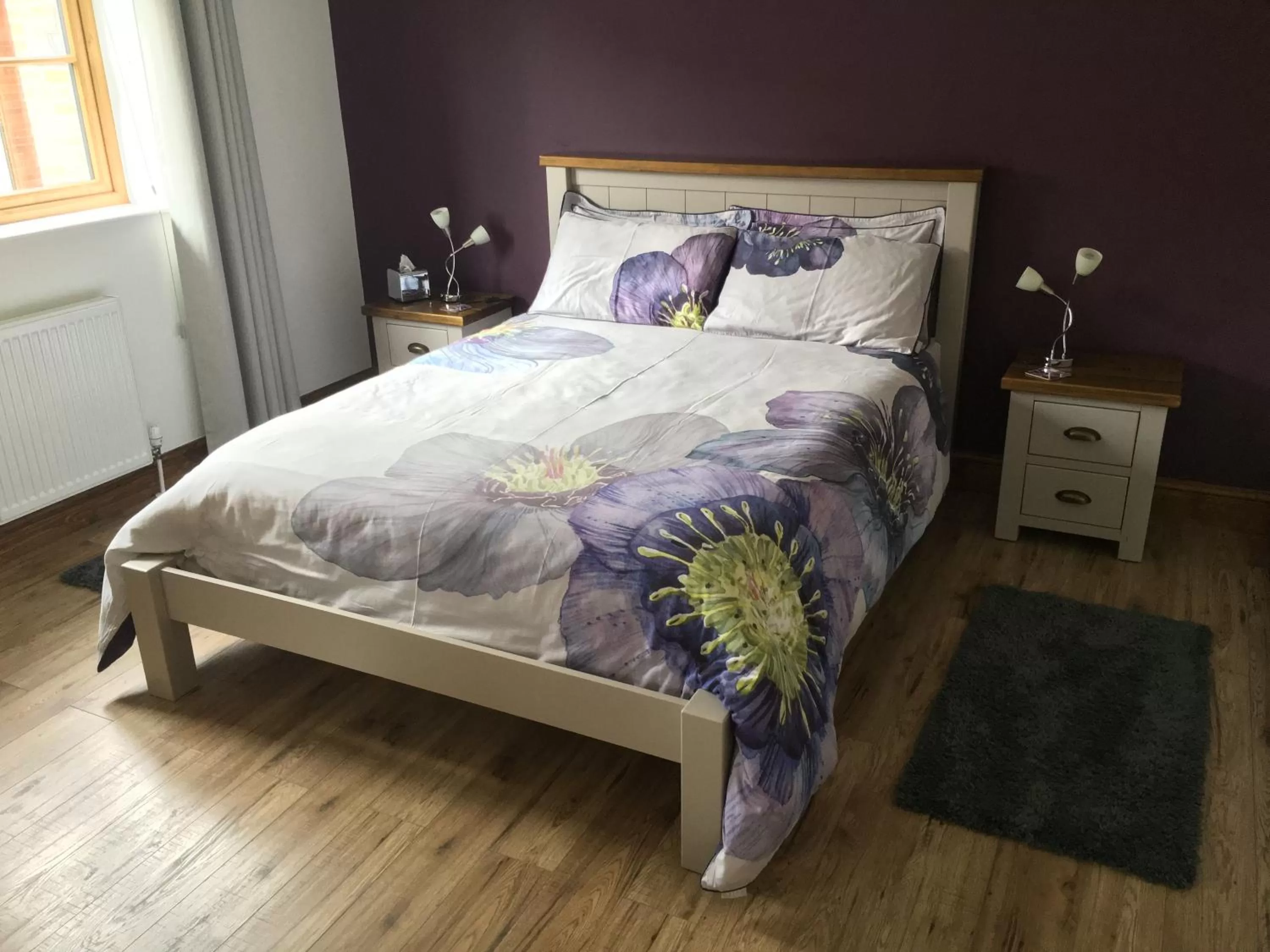 Deluxe Double Room with Shower in Grove Barn Bed and Breakfast