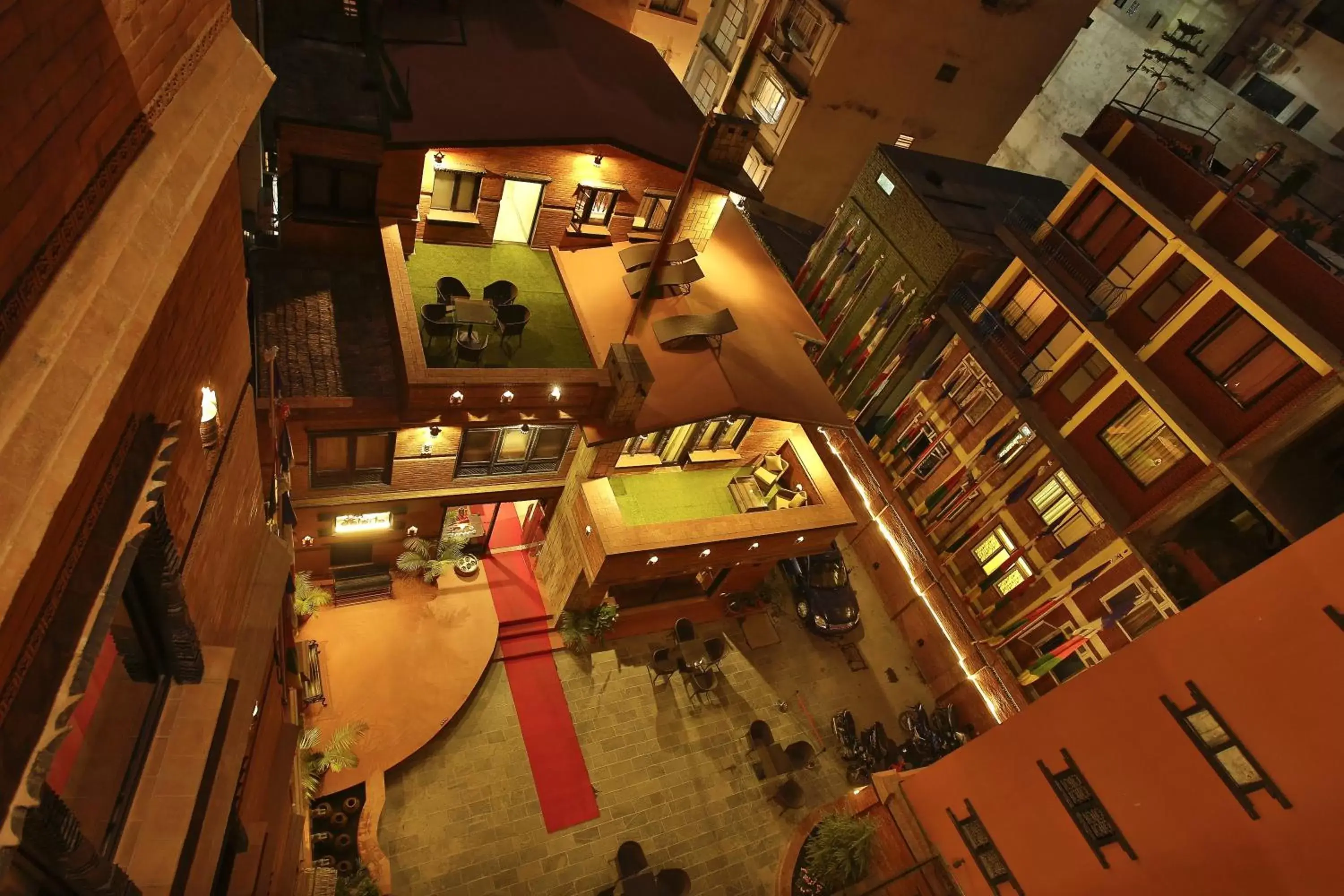 Bird's eye view in Dalai-La Boutique Hotel