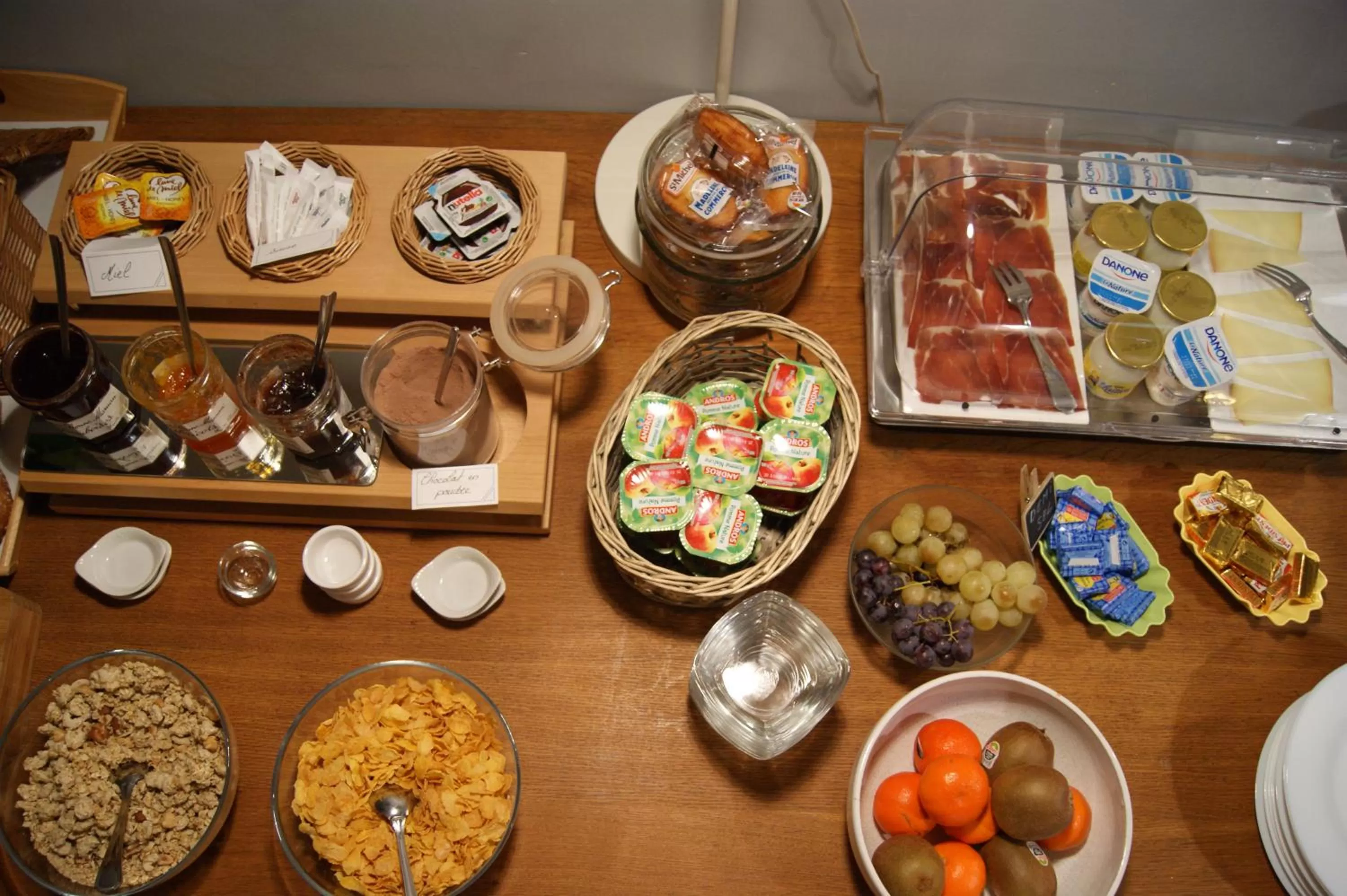 Food close-up in Hôtel Central