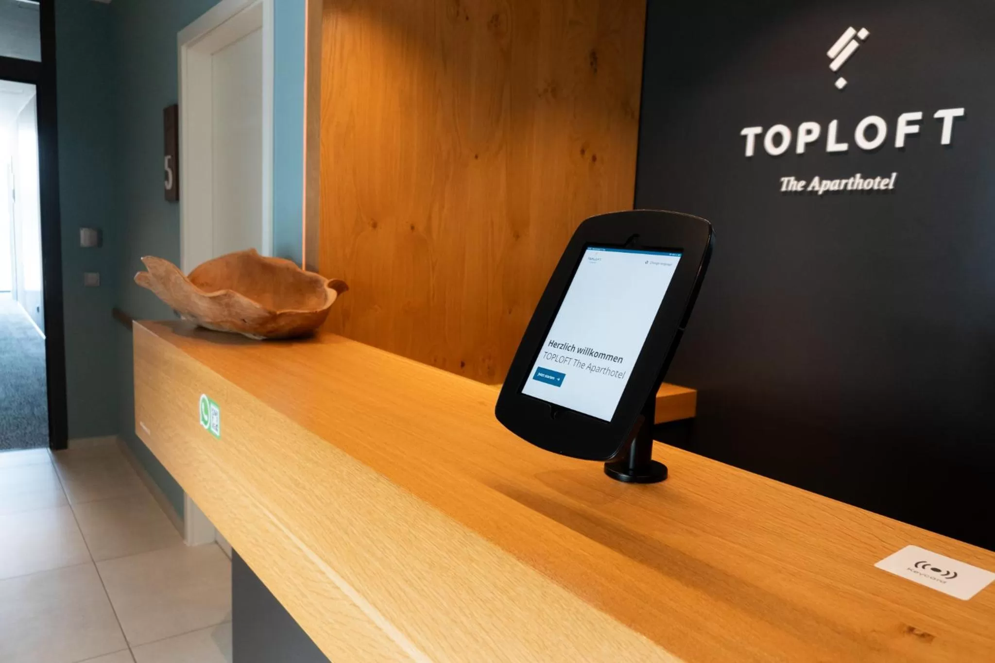 Lobby or reception in Toploft The Aparthotel