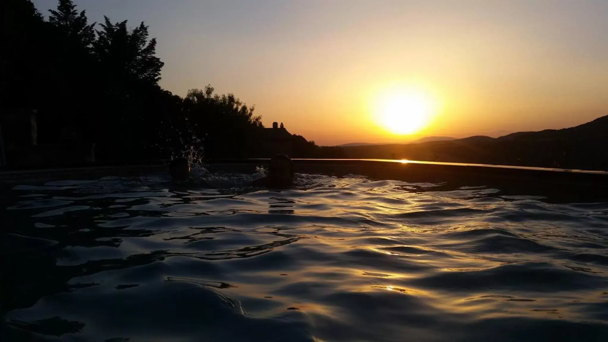 Swimming pool, Natural Landscape in B&B La Terrazza Del Subasio