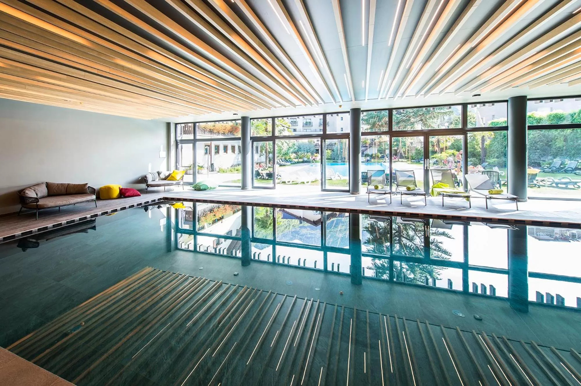 Swimming pool in Hotel CampingPark Steiner