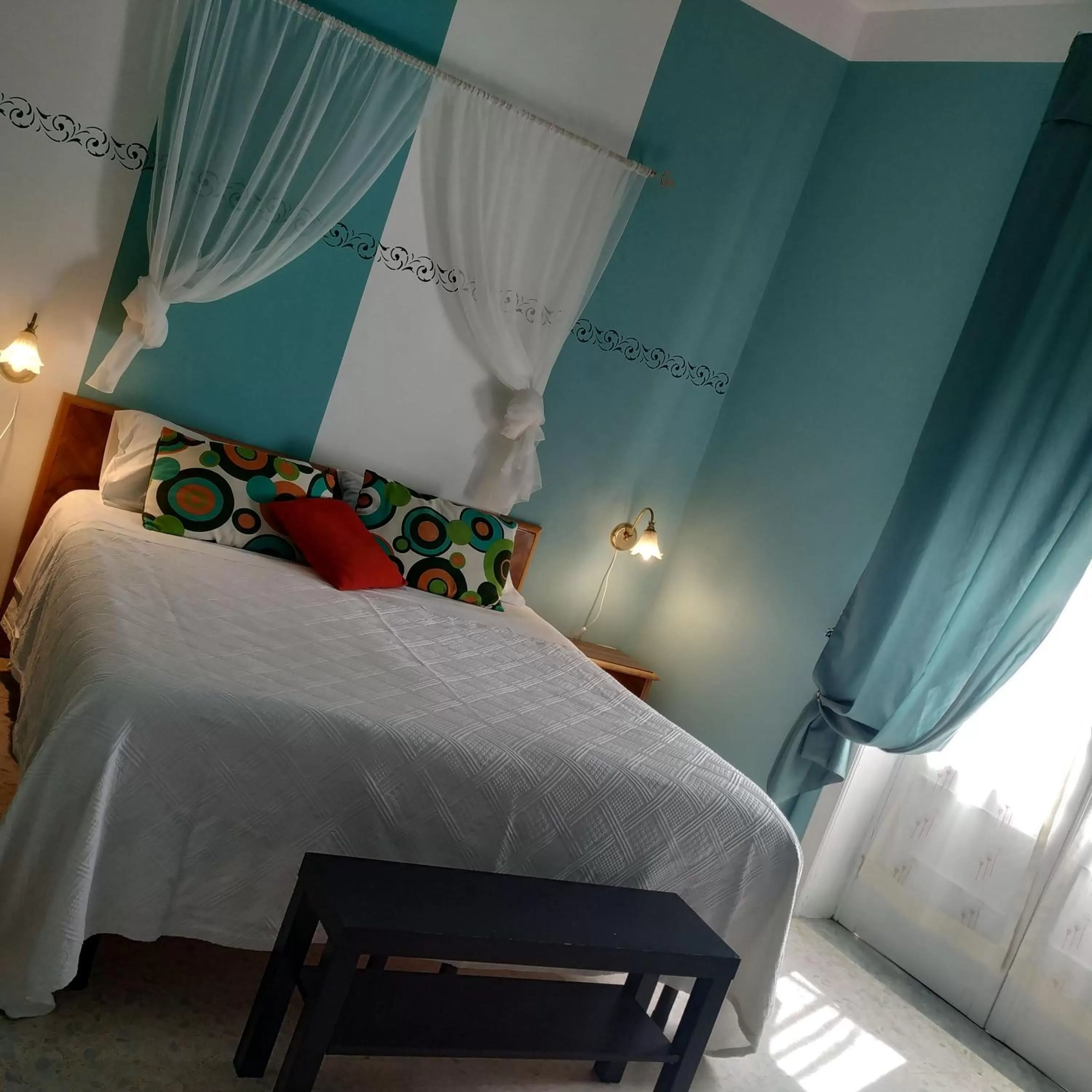 Bed in Hotel La Congiura dei Baroni