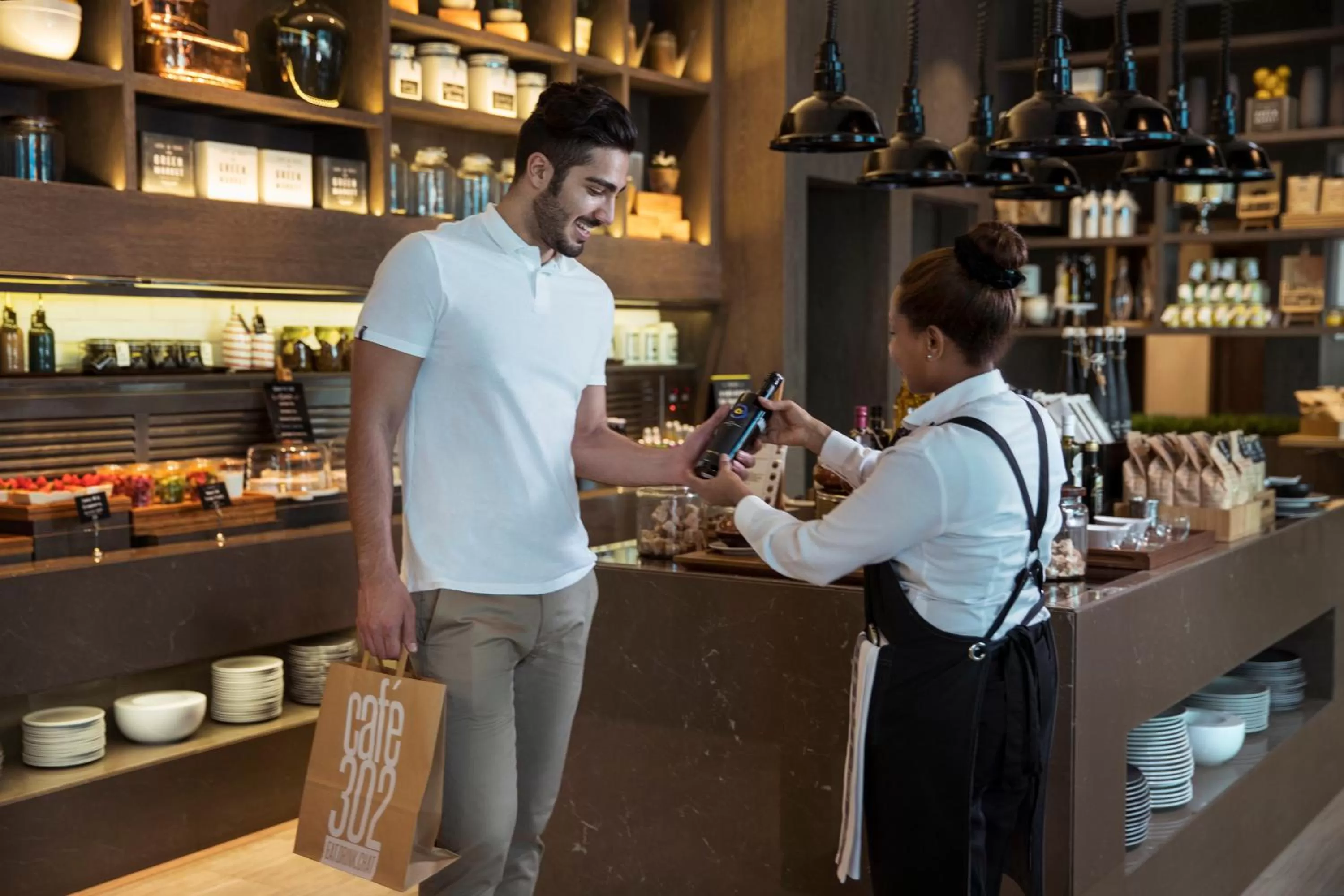 Dining area in Al Maha Arjaan by Rotana