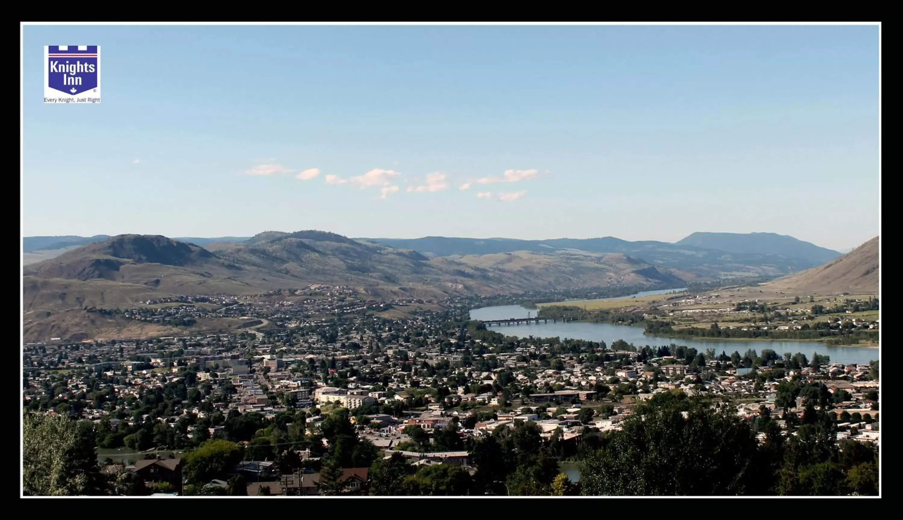 Area and facilities, Bird's-eye View in Knights Inn Kamloops