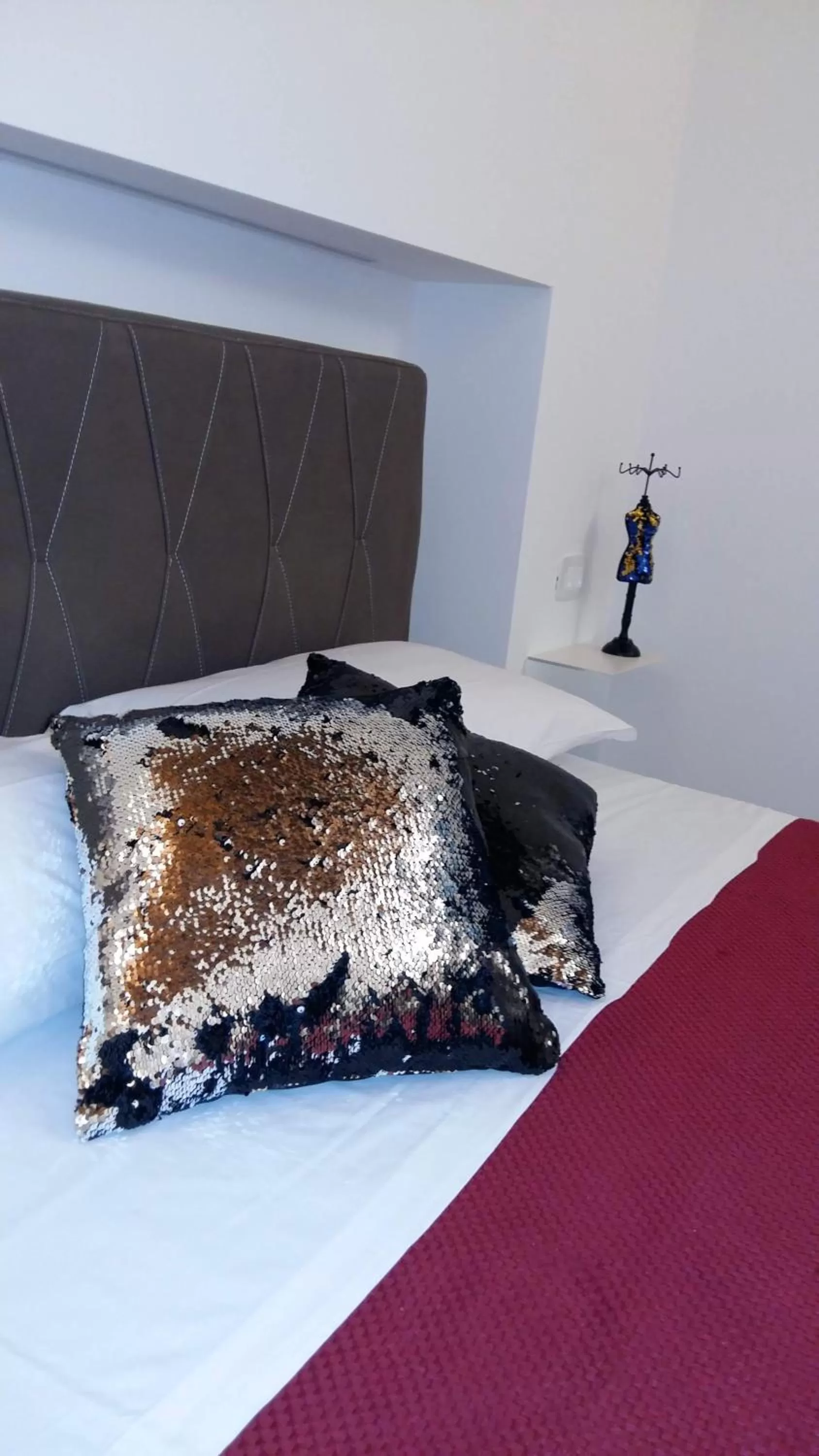 Bedroom, Bed in San Francesco Rooms and Apartment with Terrace in Palermo Locazione Turistica