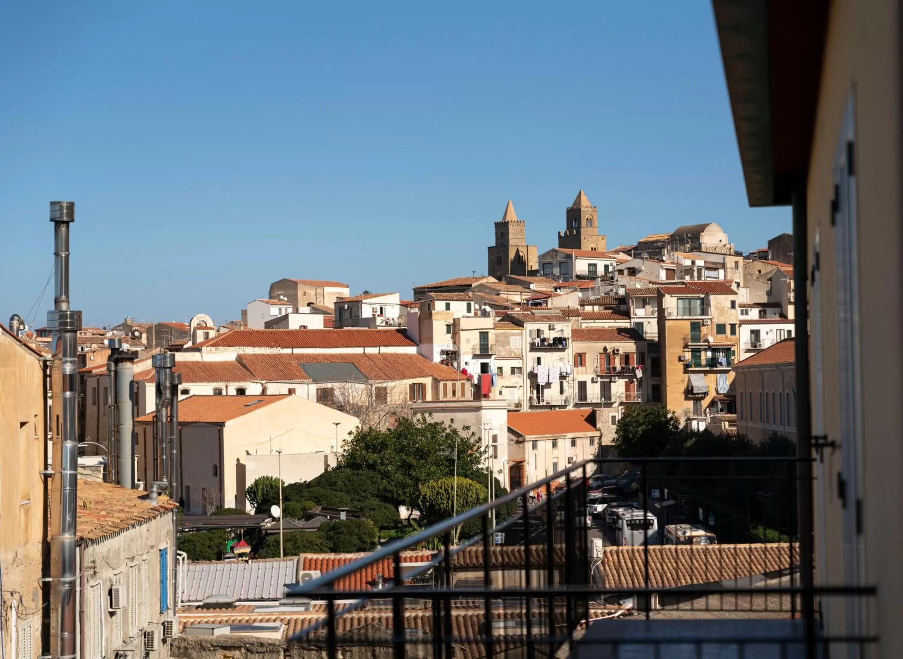 Balcony/Terrace in B&B Le Suites di Costanza