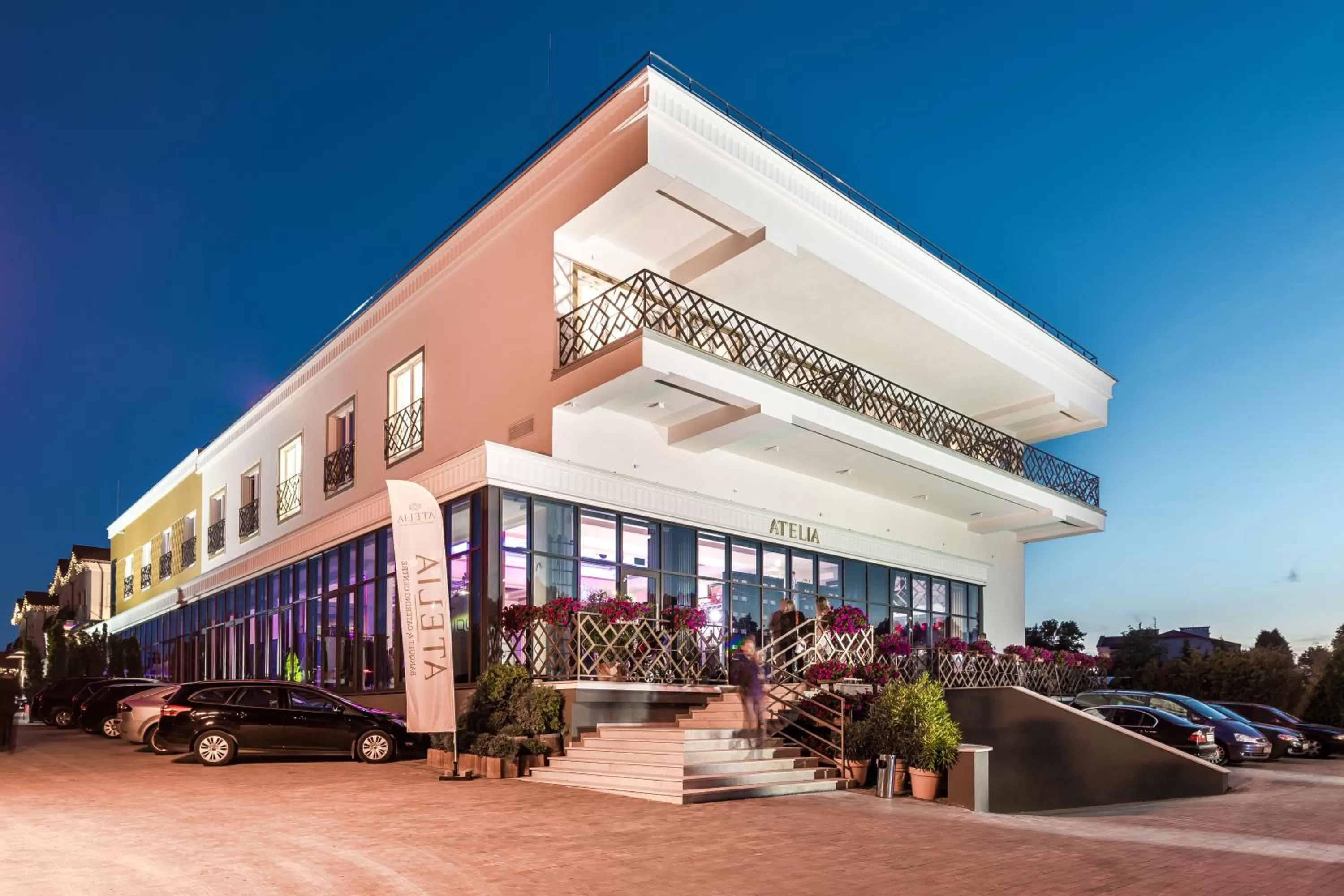 Facade/entrance in Hotel Atelia