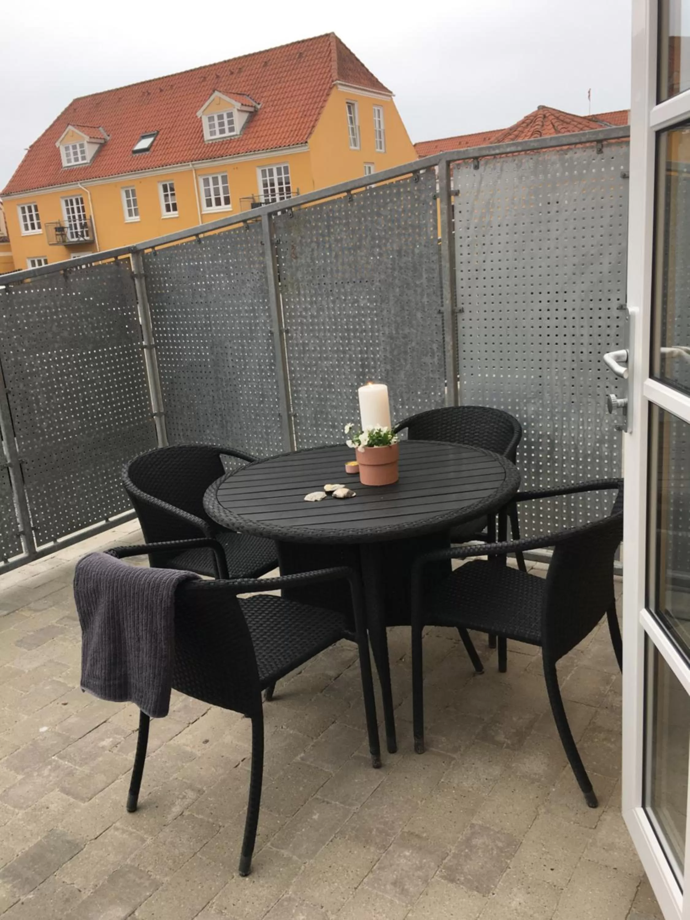 Balcony/Terrace in Løkken Badehotel Apartments