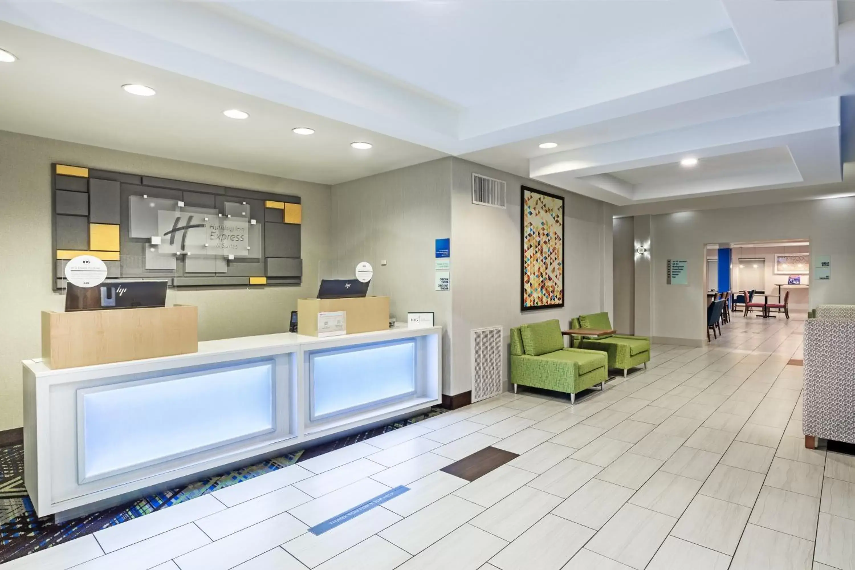Lobby or reception, Lobby/Reception in Holiday Inn Express Hotel & Suites Lafayette South, an IHG Hotel