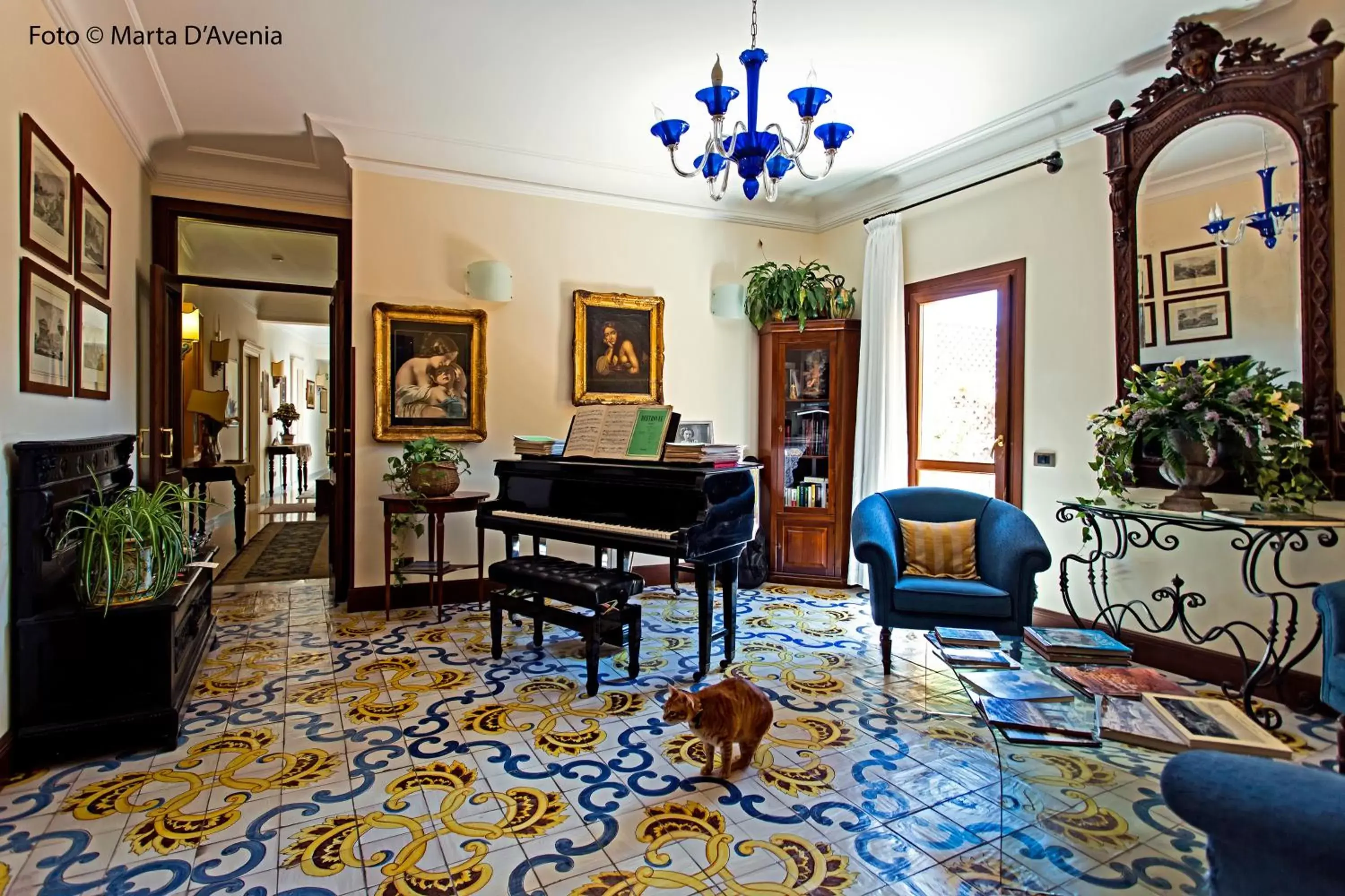 Living room in terrazze di montelusa