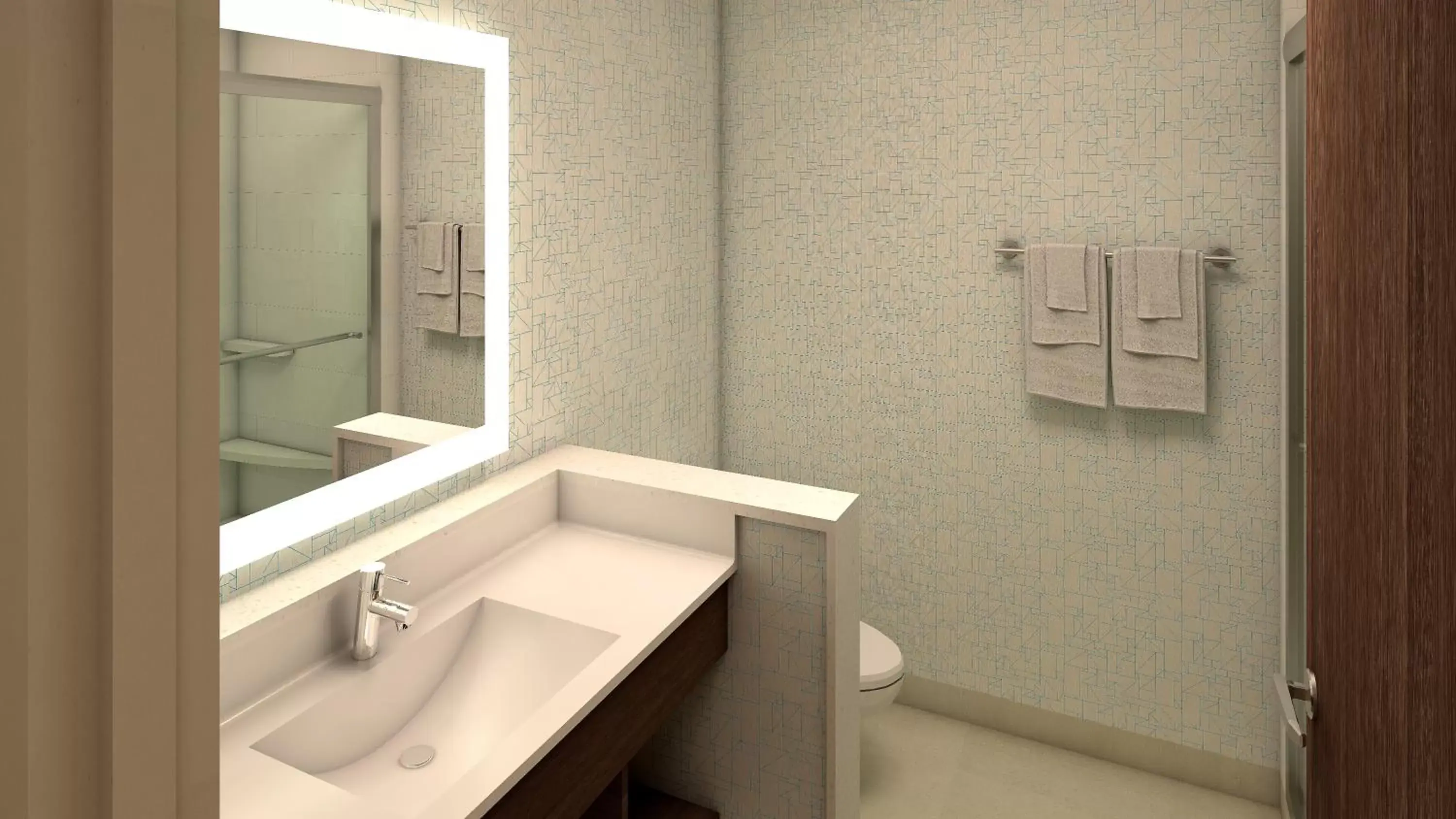 Bathroom in Holiday Inn Express & Suites - Van Horn, an IHG Hotel