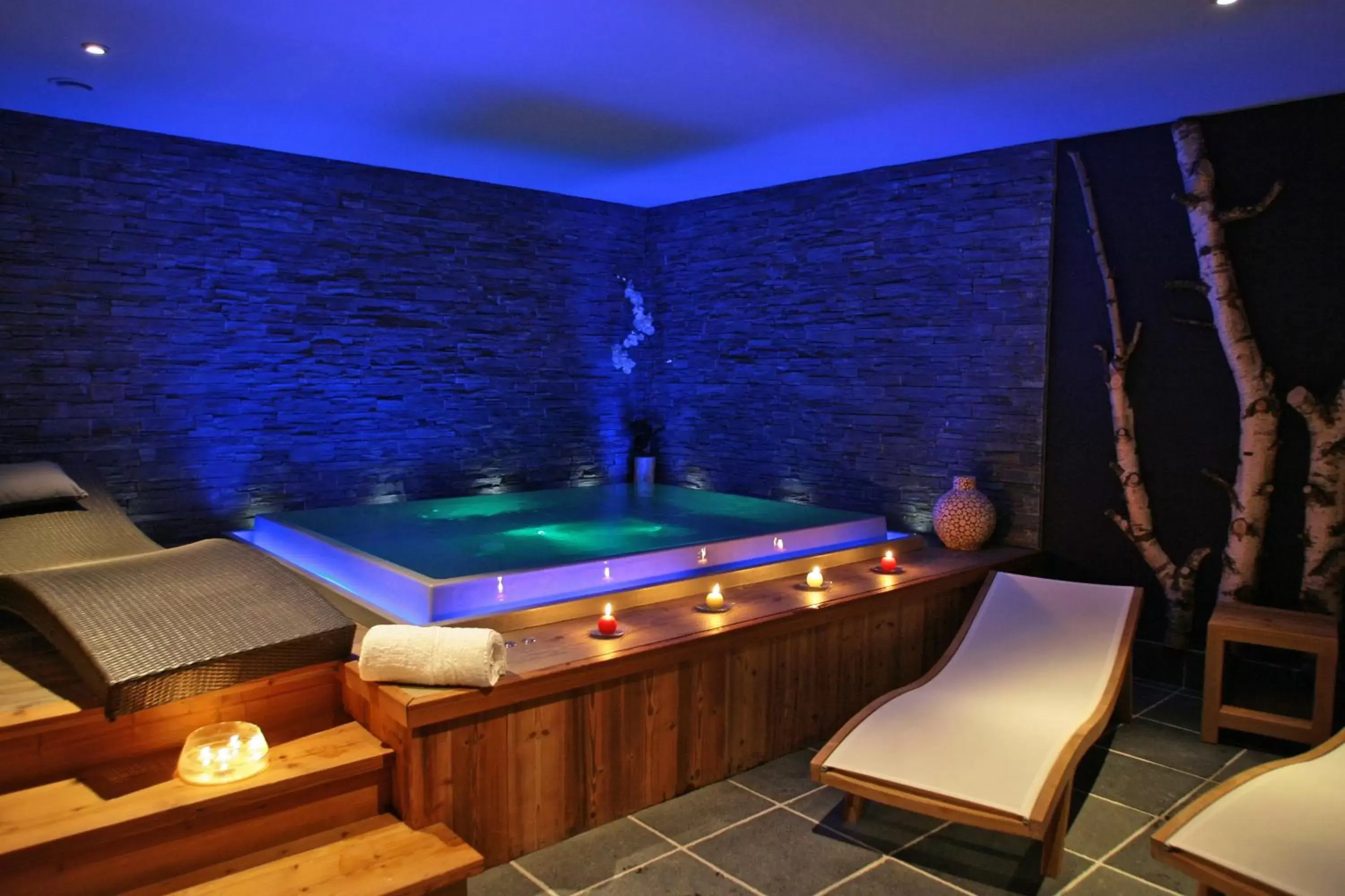 Spa and wellness centre/facilities in Hôtel et Spa les Clarines