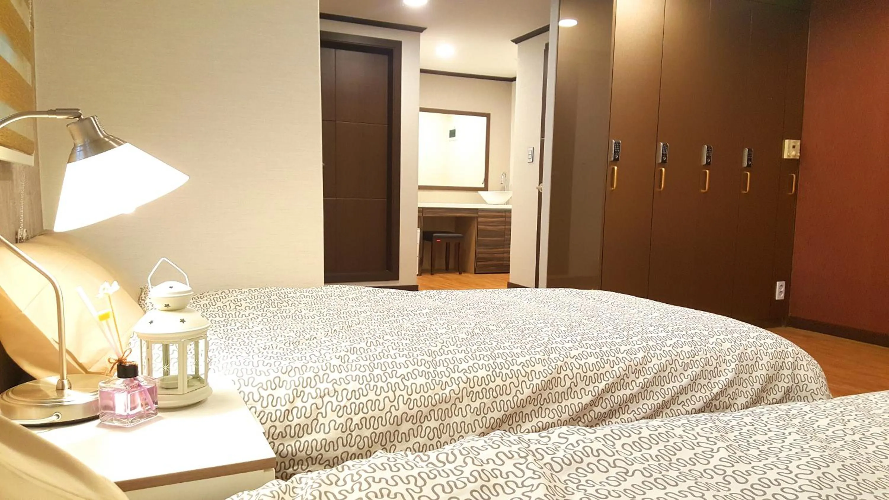 Bed in Forêt Guest House Gangnam