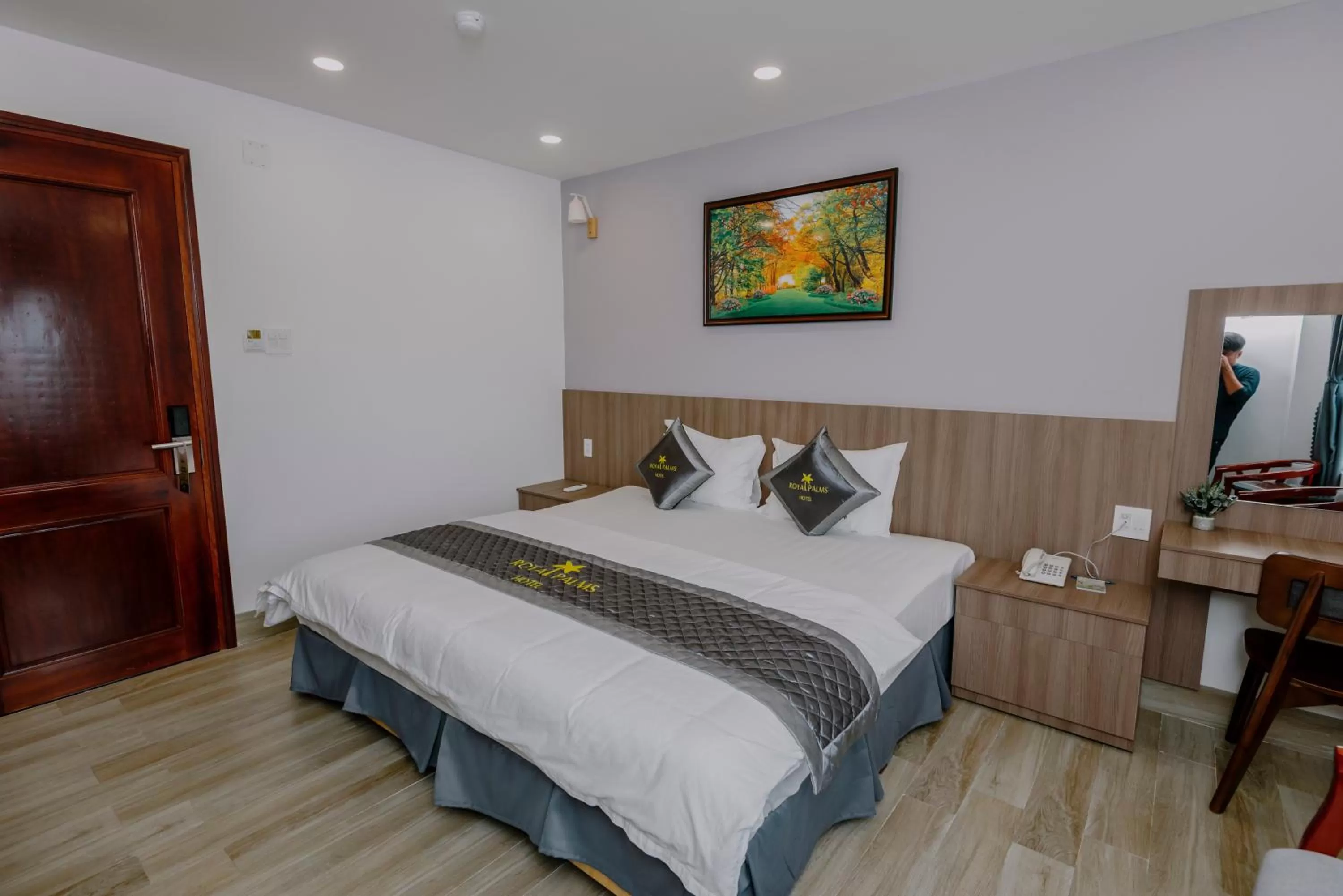 Bed in Royal Palms Hotel