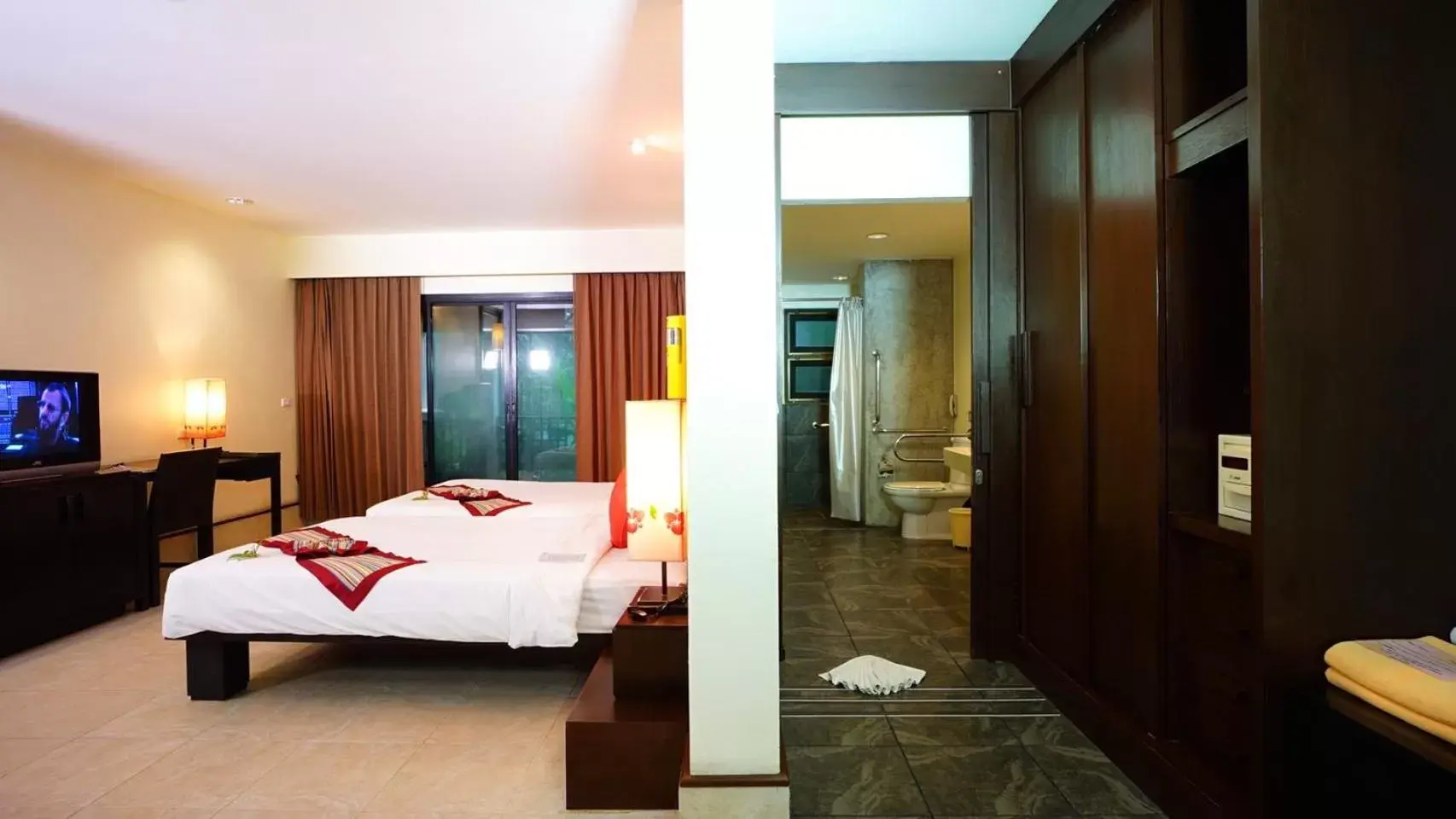 Photo of the whole room, Bed in Baan Khaolak Beach Resort - SHA Plus