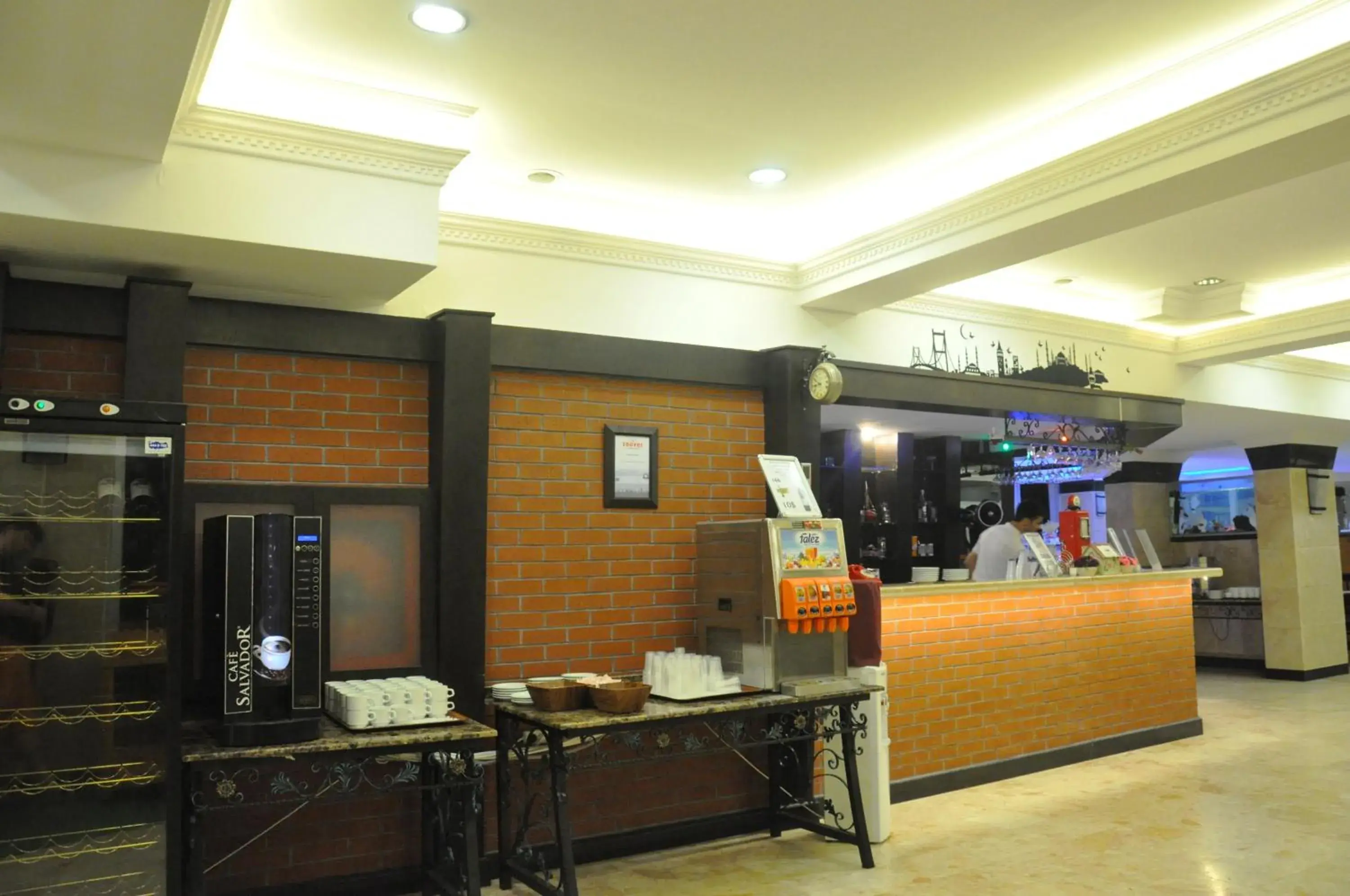 Coffee/tea facilities, Lobby/Reception in Camyuva Beach Hotel