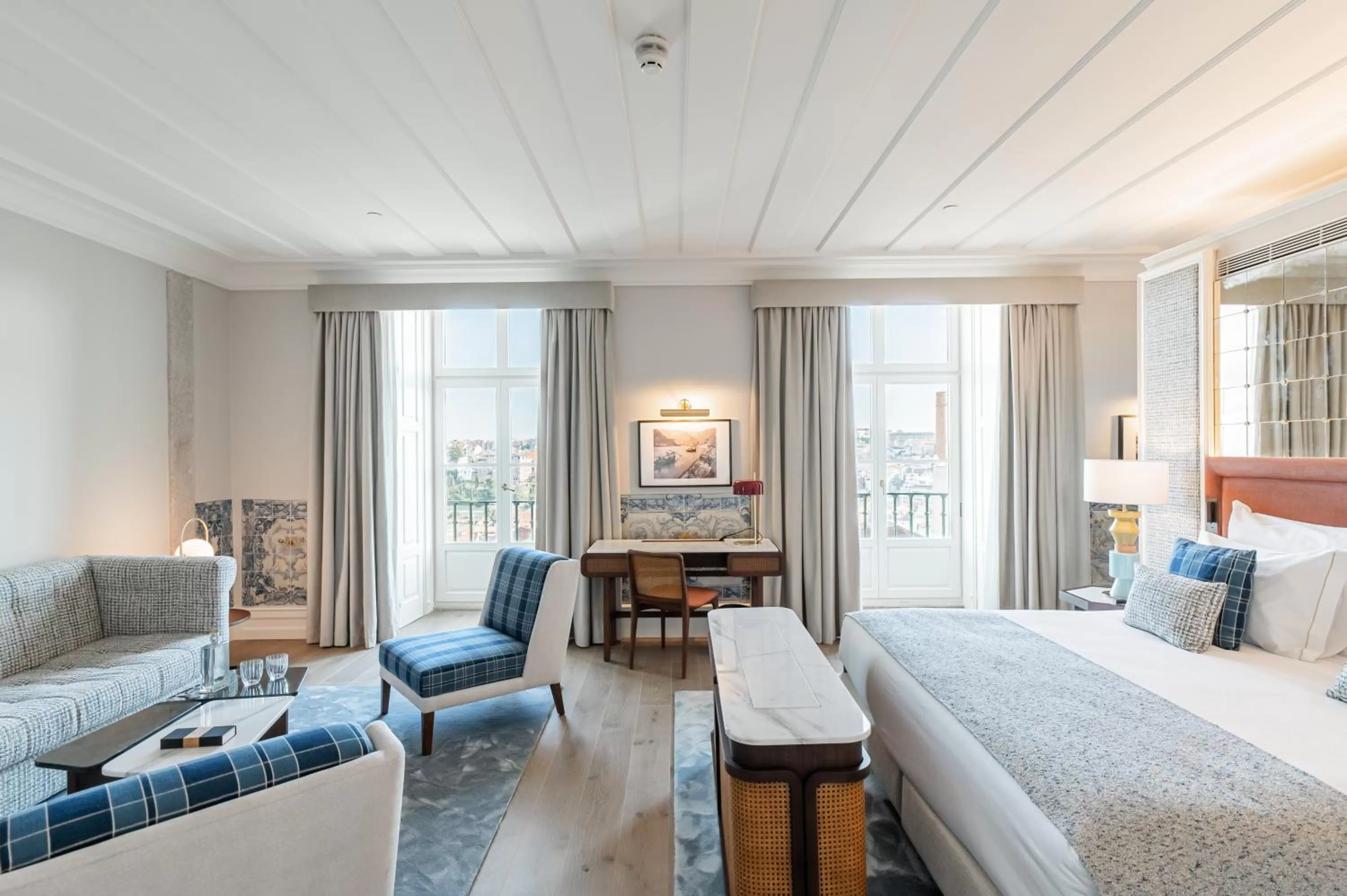 Living room, Bed in Palácio Ludovice Wine Experience Hotel