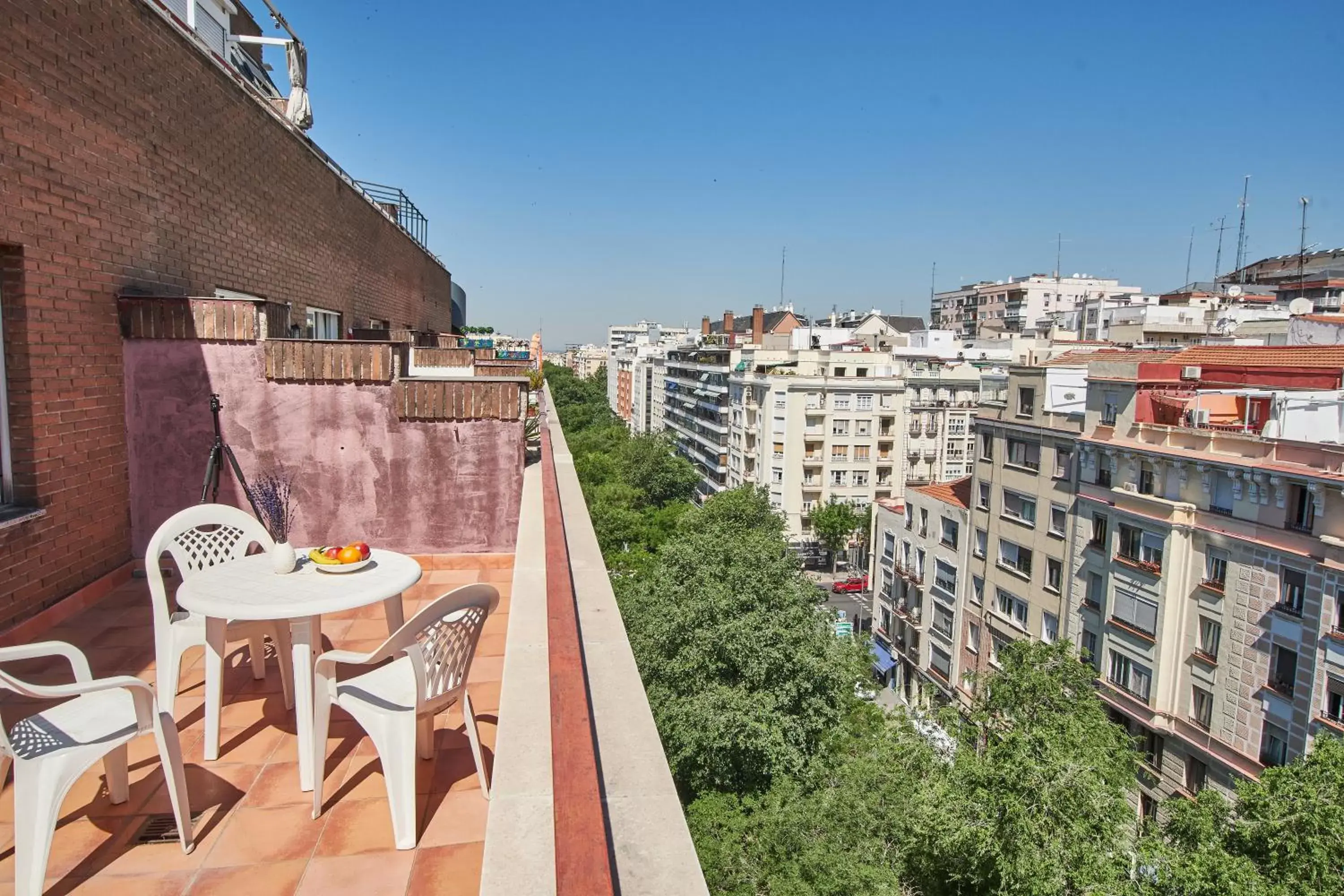 Balcony/Terrace in Apartamentos Juan Bravo