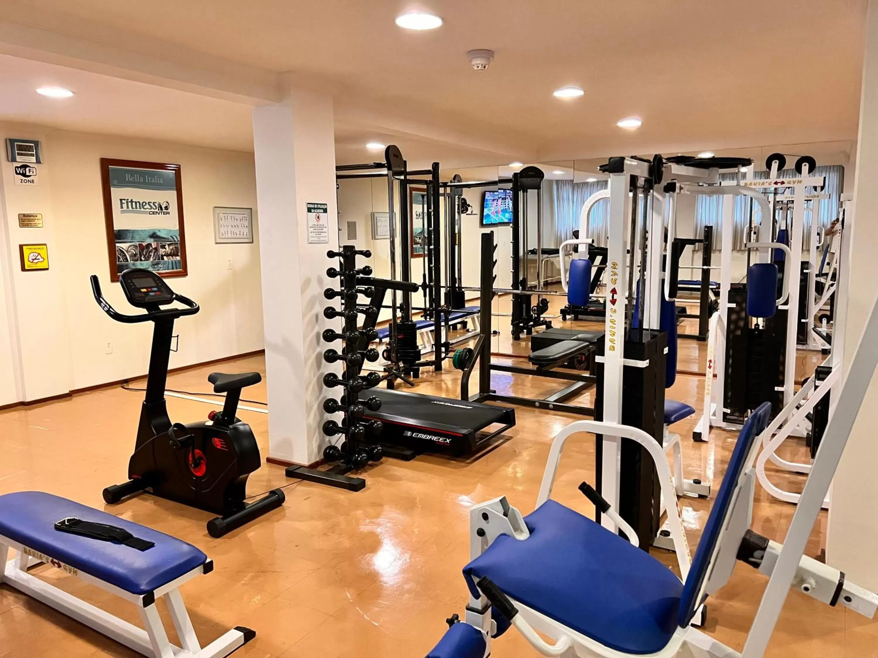 Fitness centre/facilities in Hotel Bella Italia