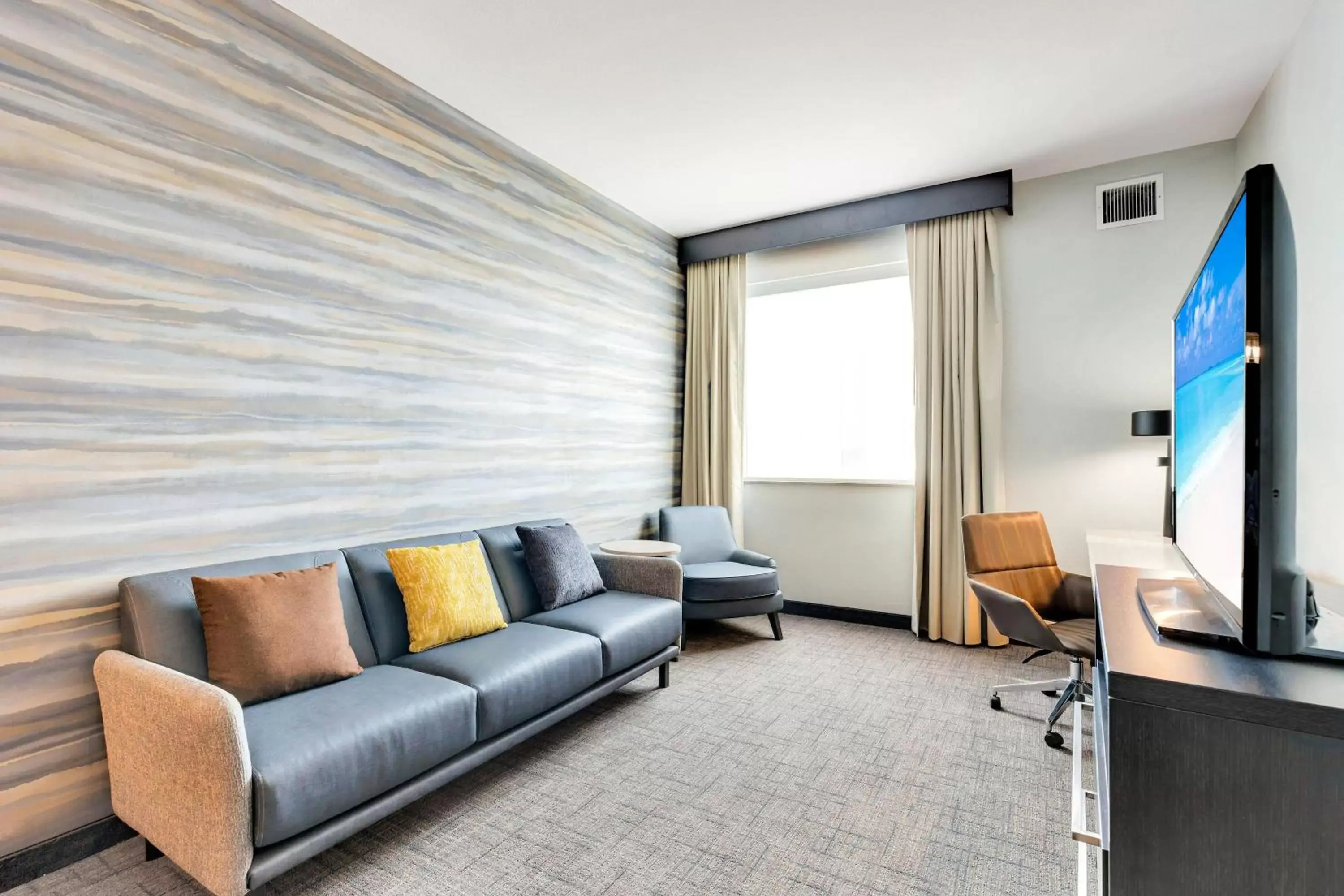 Living room, Seating Area in Residence Inn by Marriott Corpus Christi Downtown