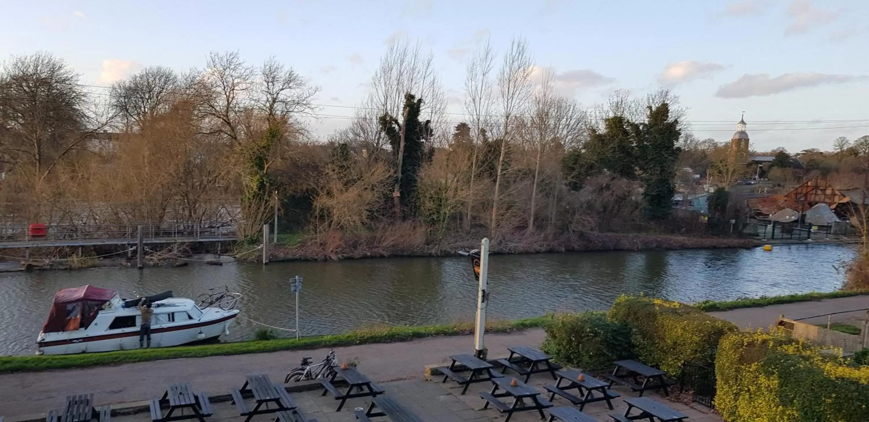 Balcony/Terrace in The Weir Hotel