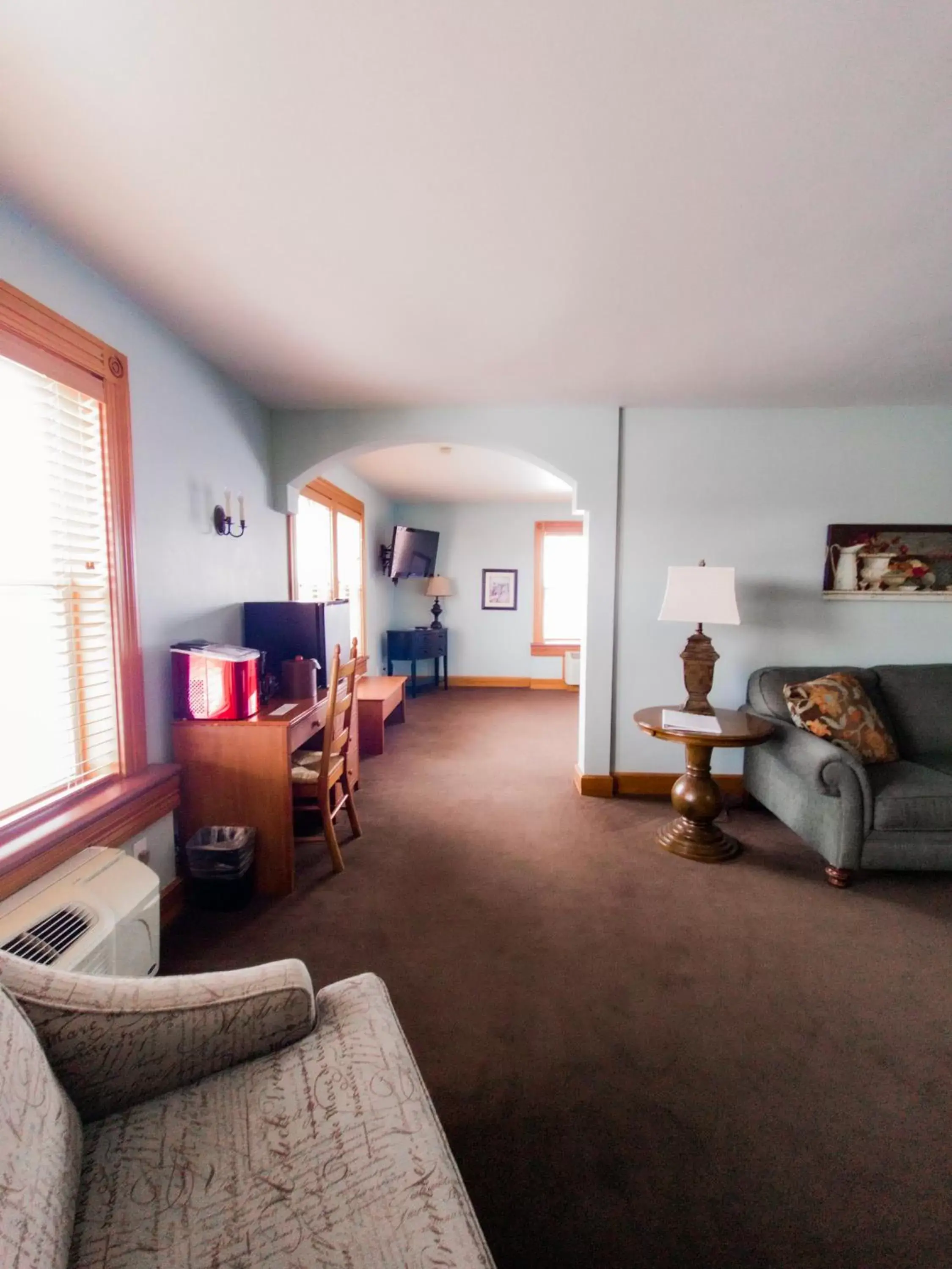 Living room in Nuk's Executive Suites