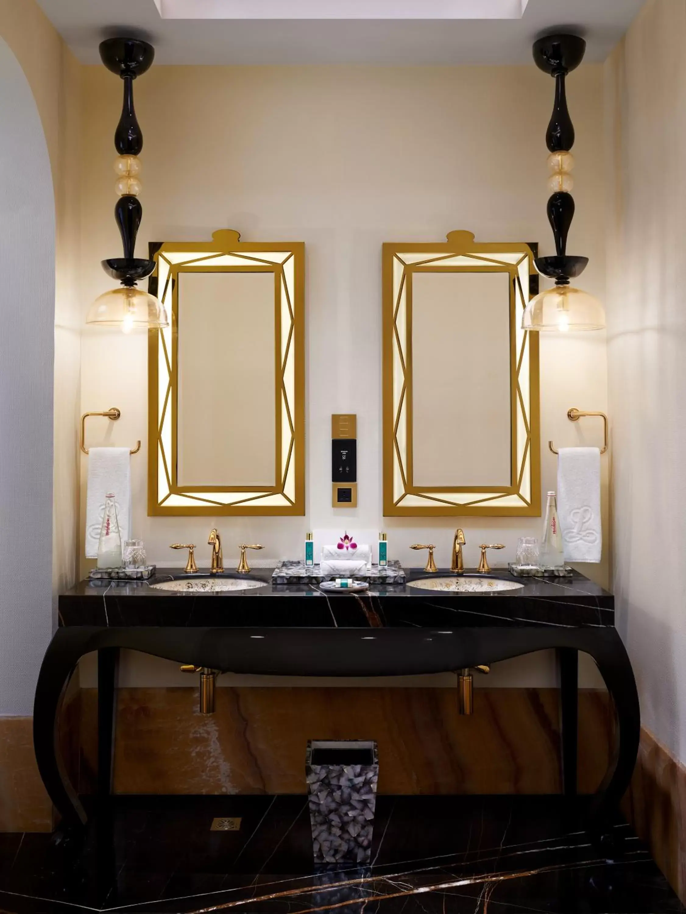 Bathroom in The Leela Kovalam, a Raviz Hotel