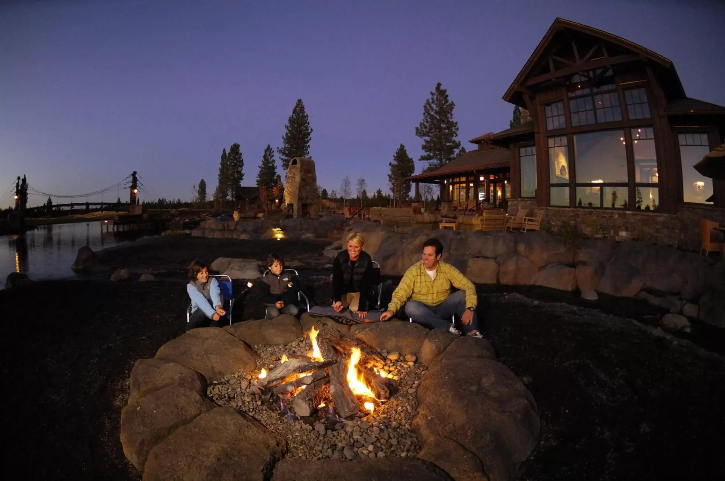 Night in Sunriver Resort