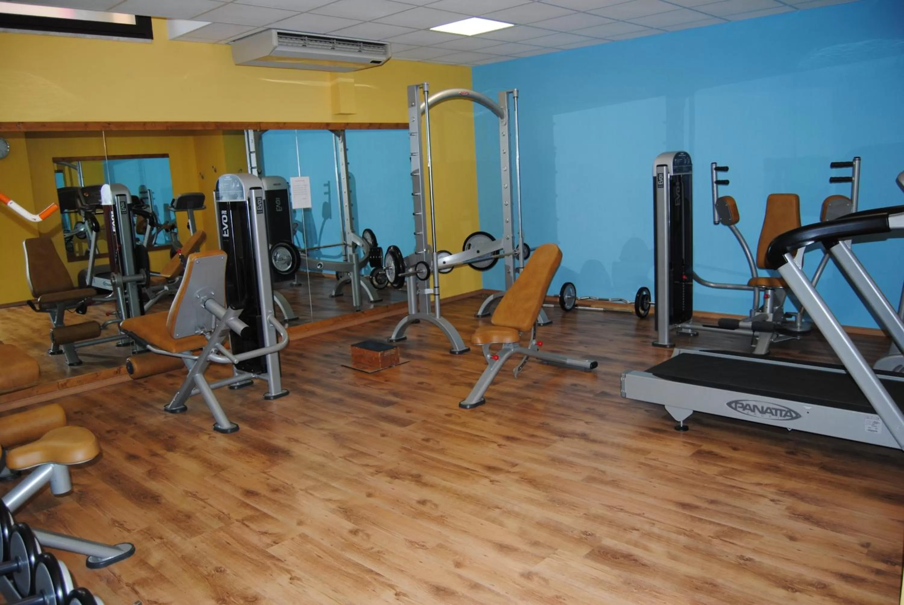 Fitness centre/facilities in Hotel Relax