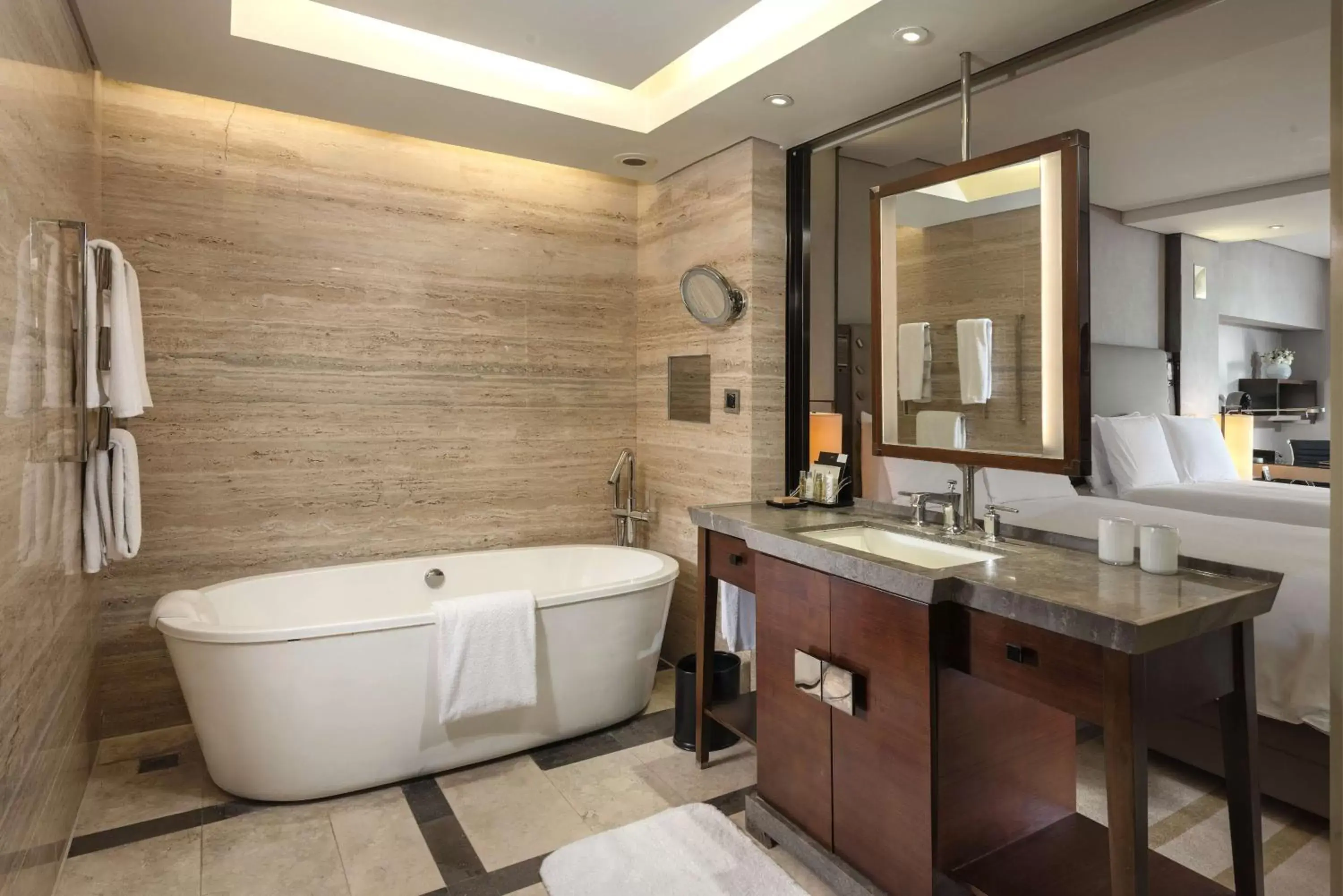 Bathroom in Hilton Beijing Wangfujing