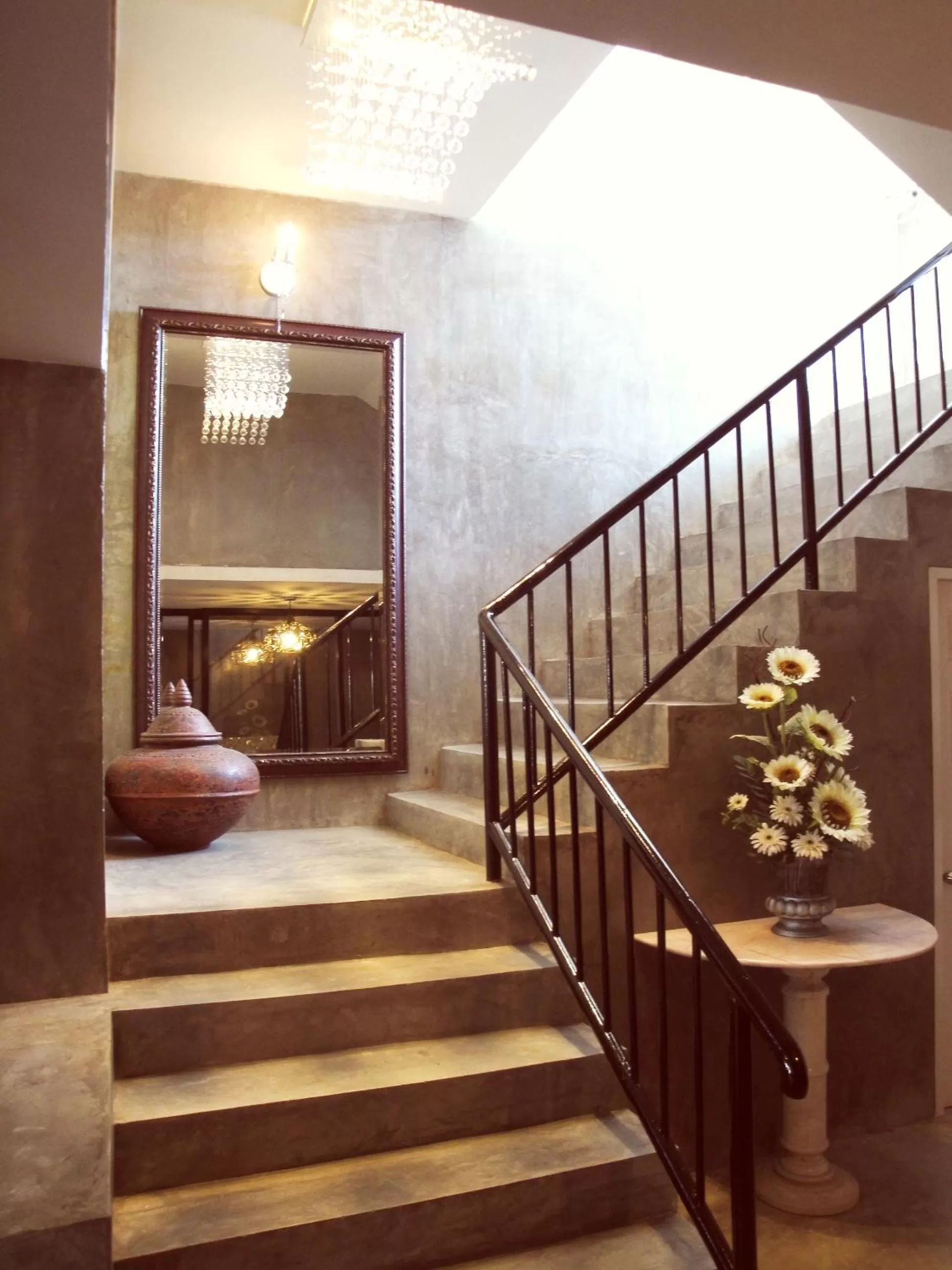 Decorative detail in G2 Boutique Hotel