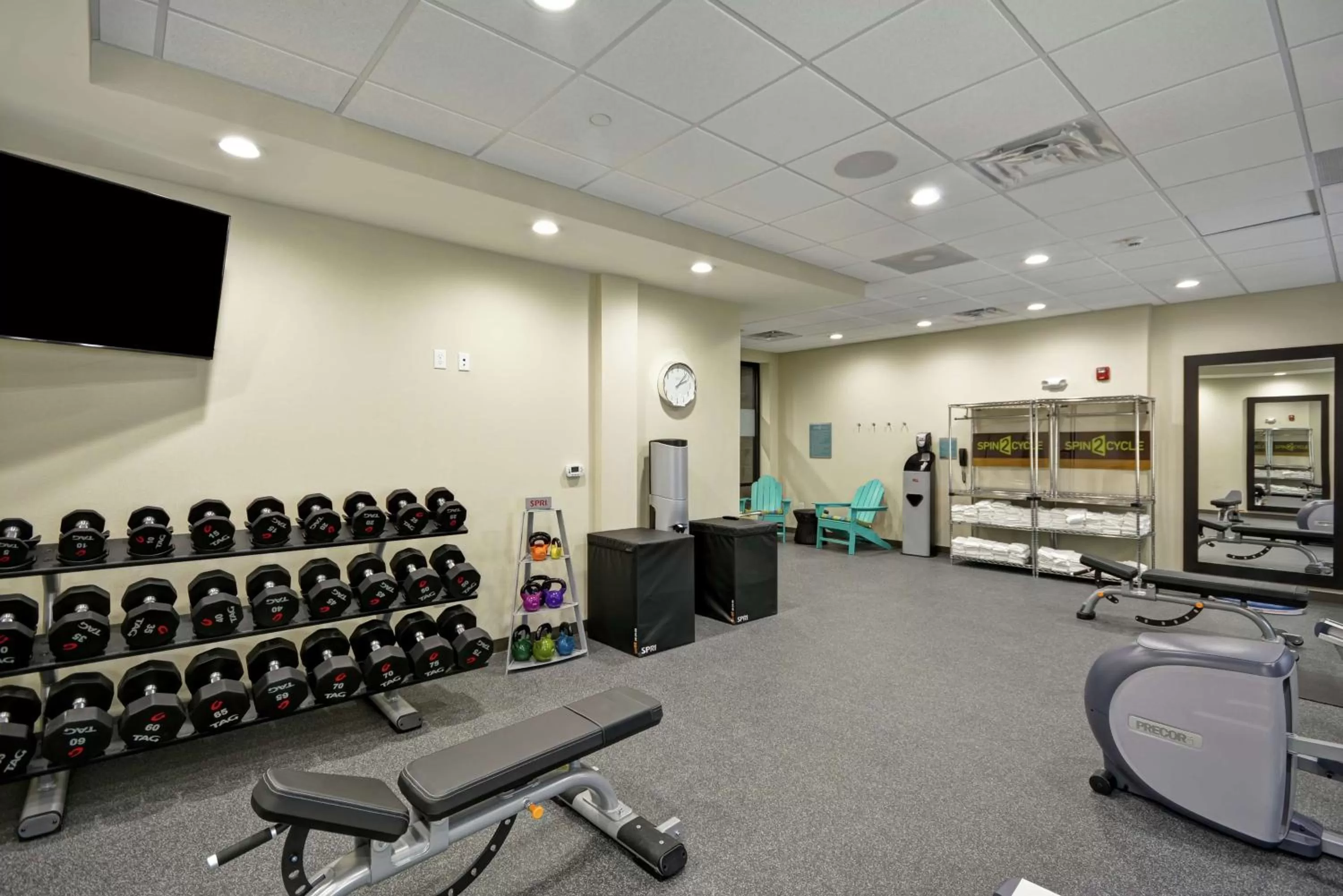 Fitness centre/facilities in Home2 Suites By Hilton Texas City Houston