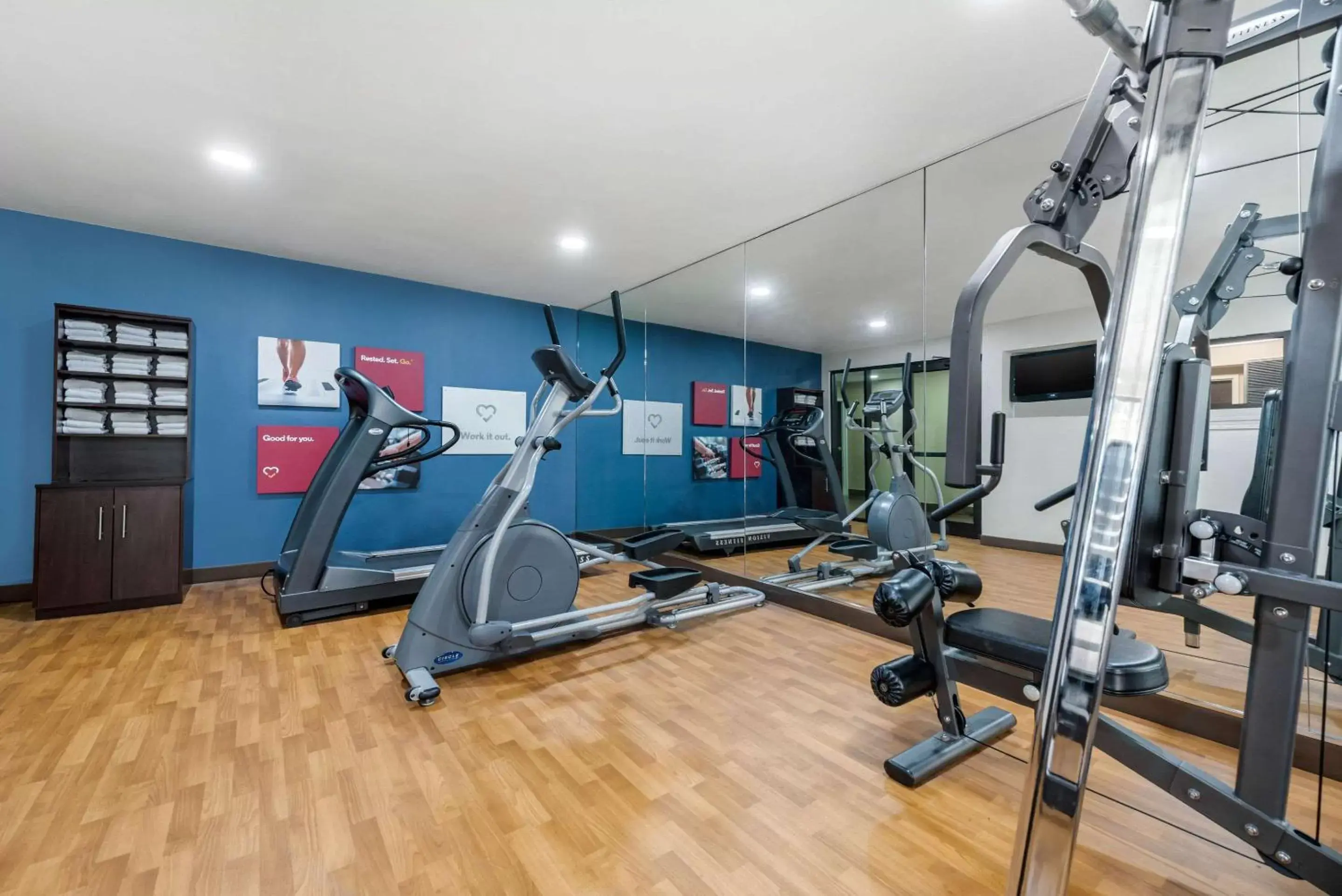 Fitness centre/facilities, Fitness Center/Facilities in Comfort Suites Lafayette University Area