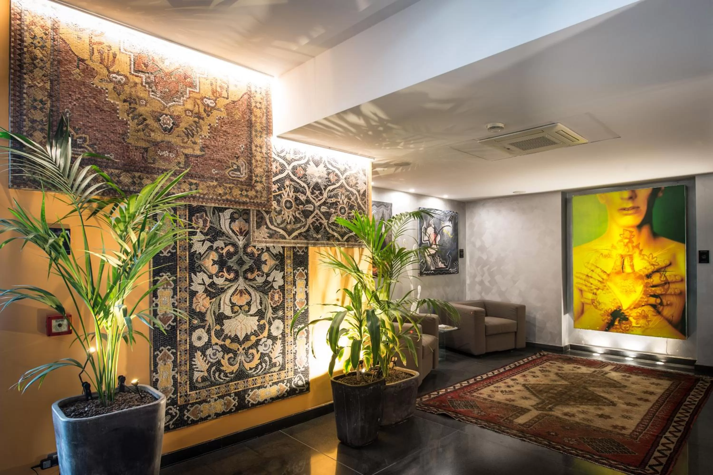 Lobby or reception in Residence Acqua del Conte