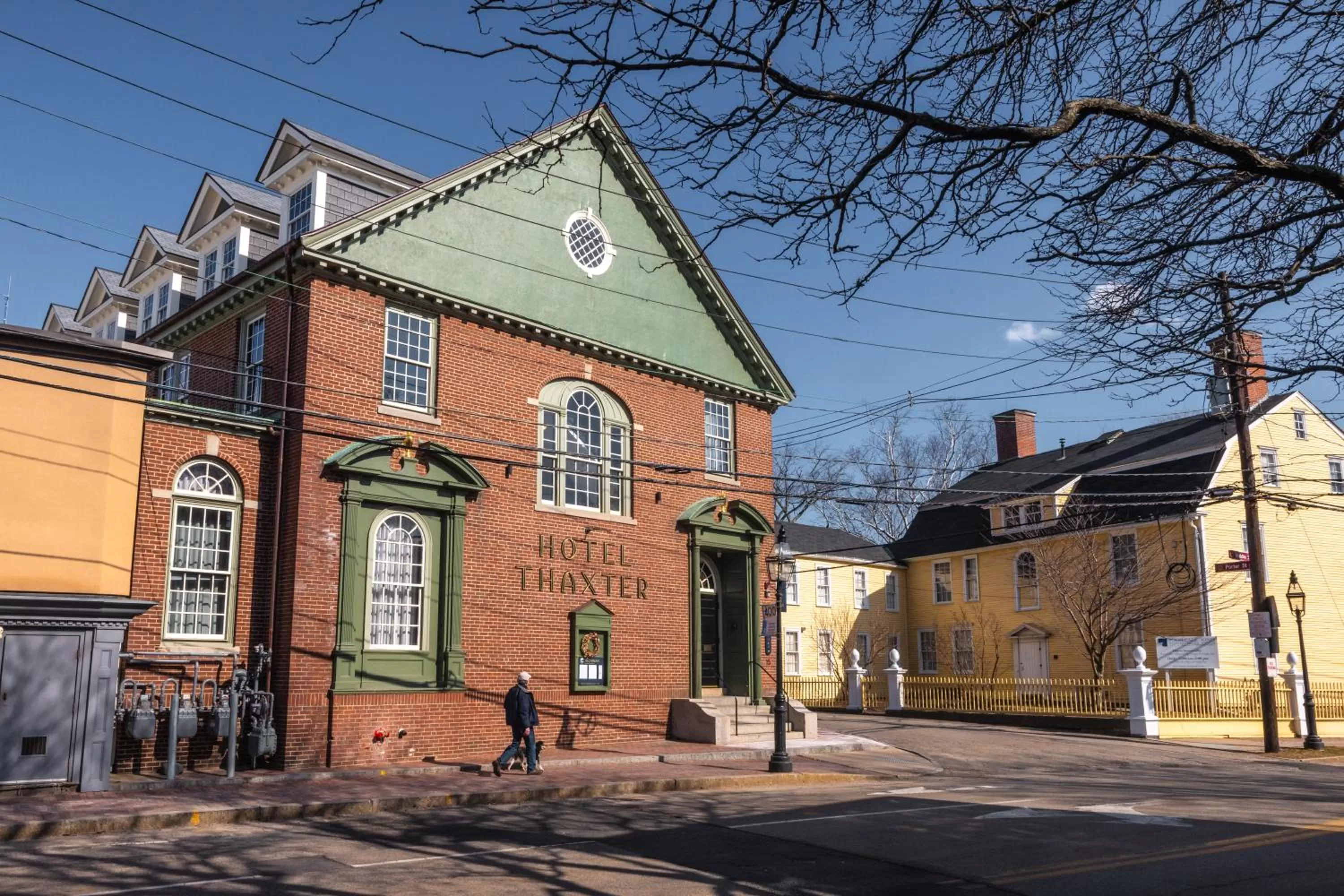 Property logo or sign in Hotel Thaxter