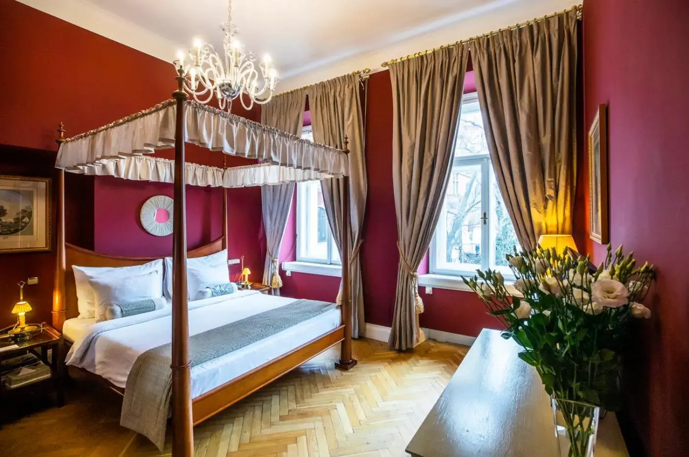 Bedroom in The Mozart Prague