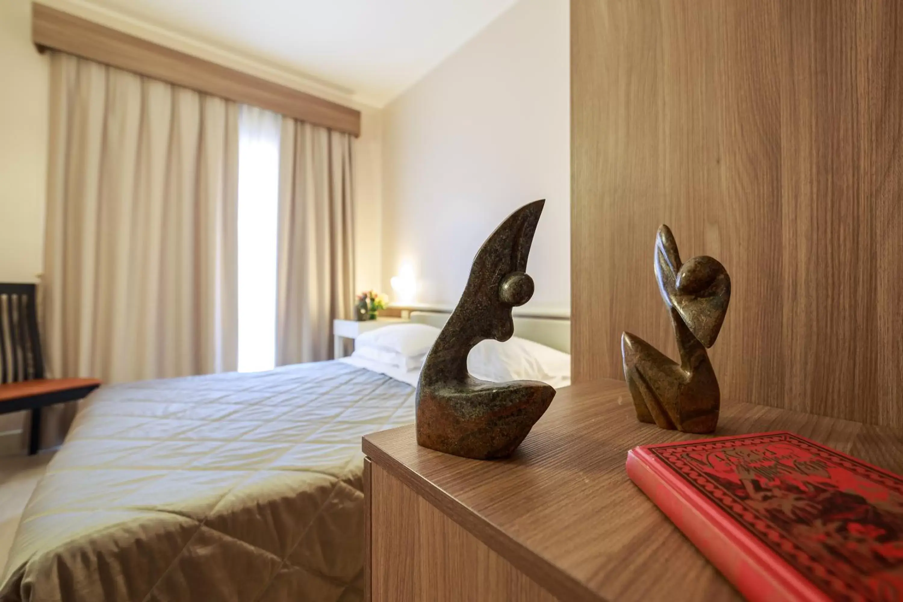 Decorative detail, Bed in Hotel Mirasole International