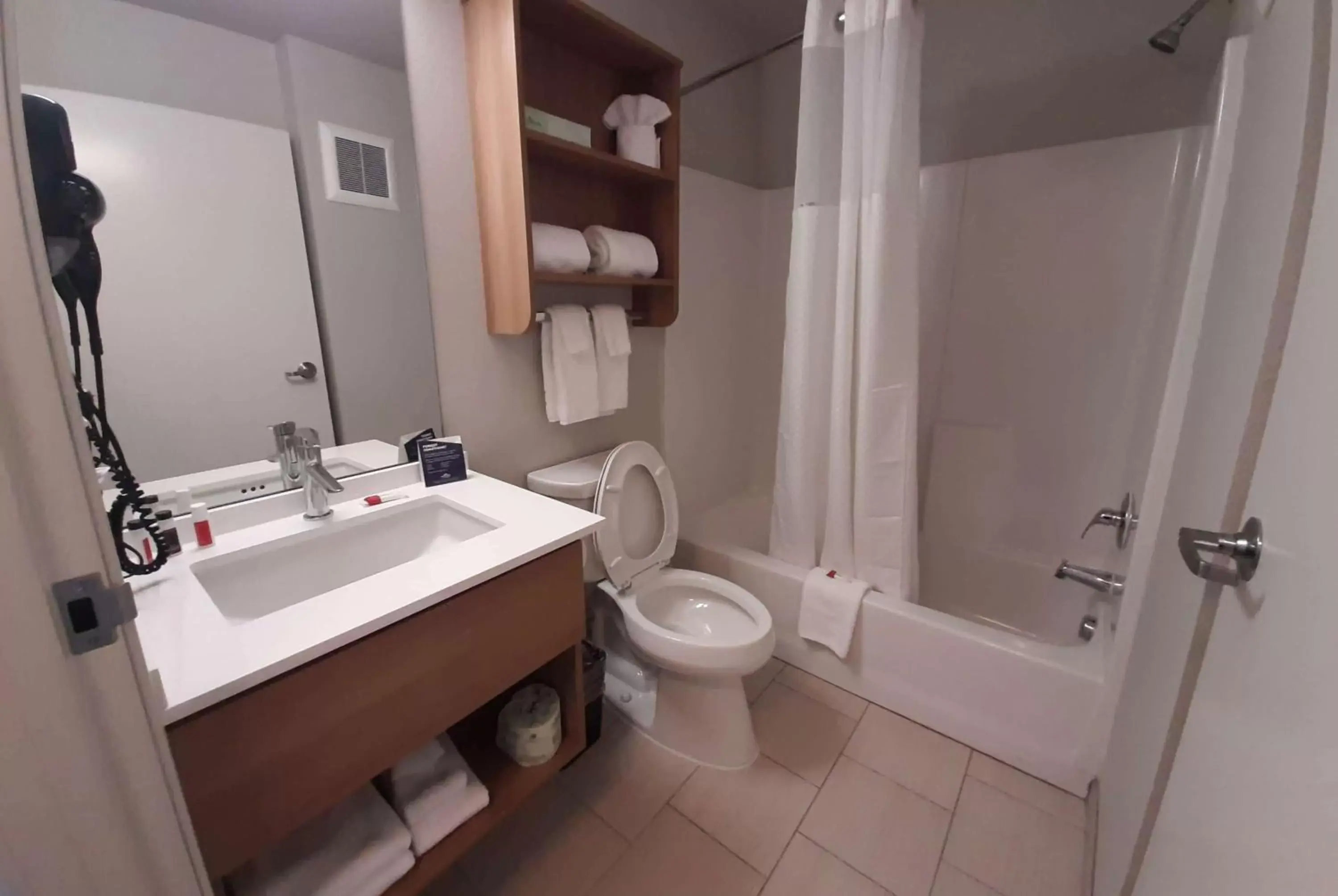Shower, Bathroom in Microtel Inn & Suites by Wyndham Loveland