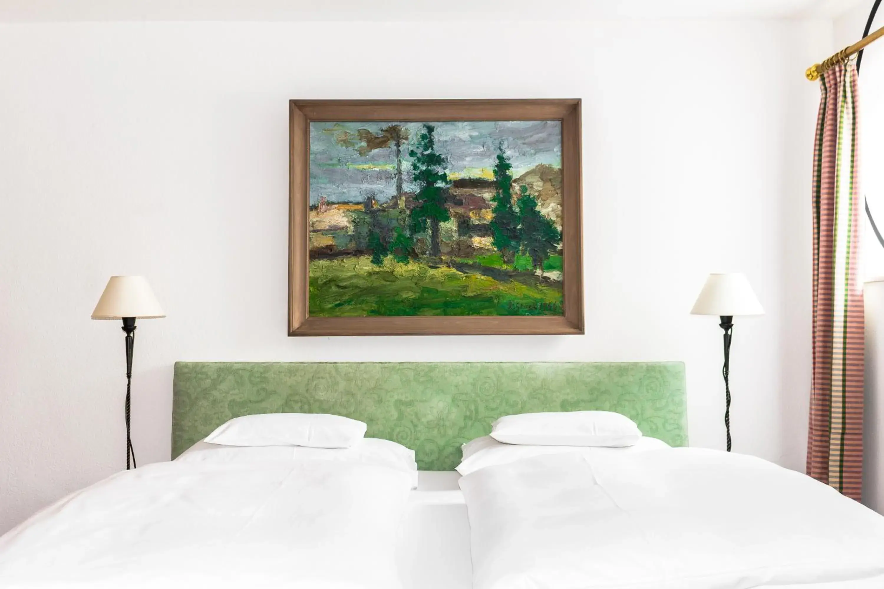 Bed in Schlossberghotel Bed in Schlossberghotel