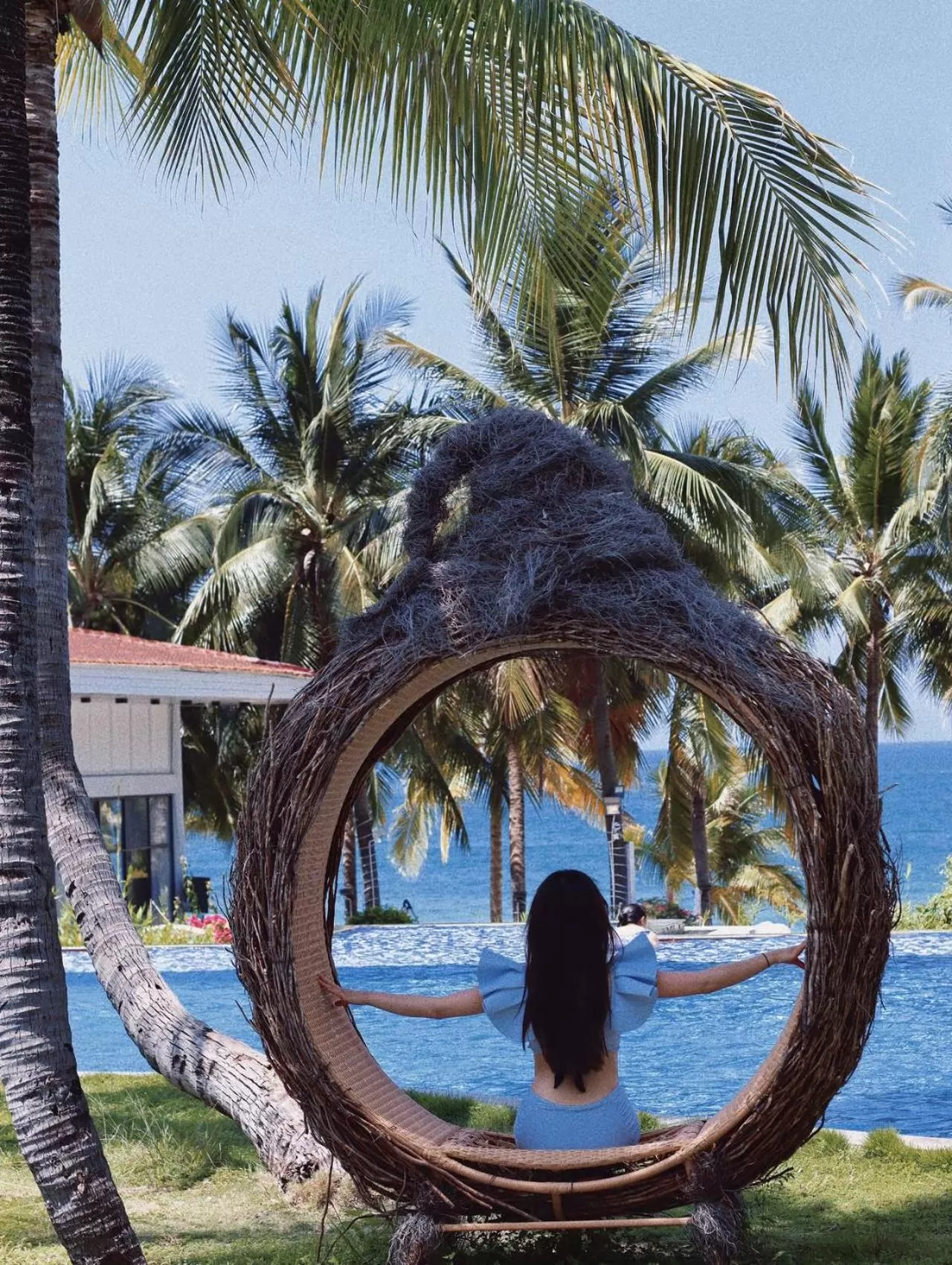 Pool view in Sanya South China Hotel
