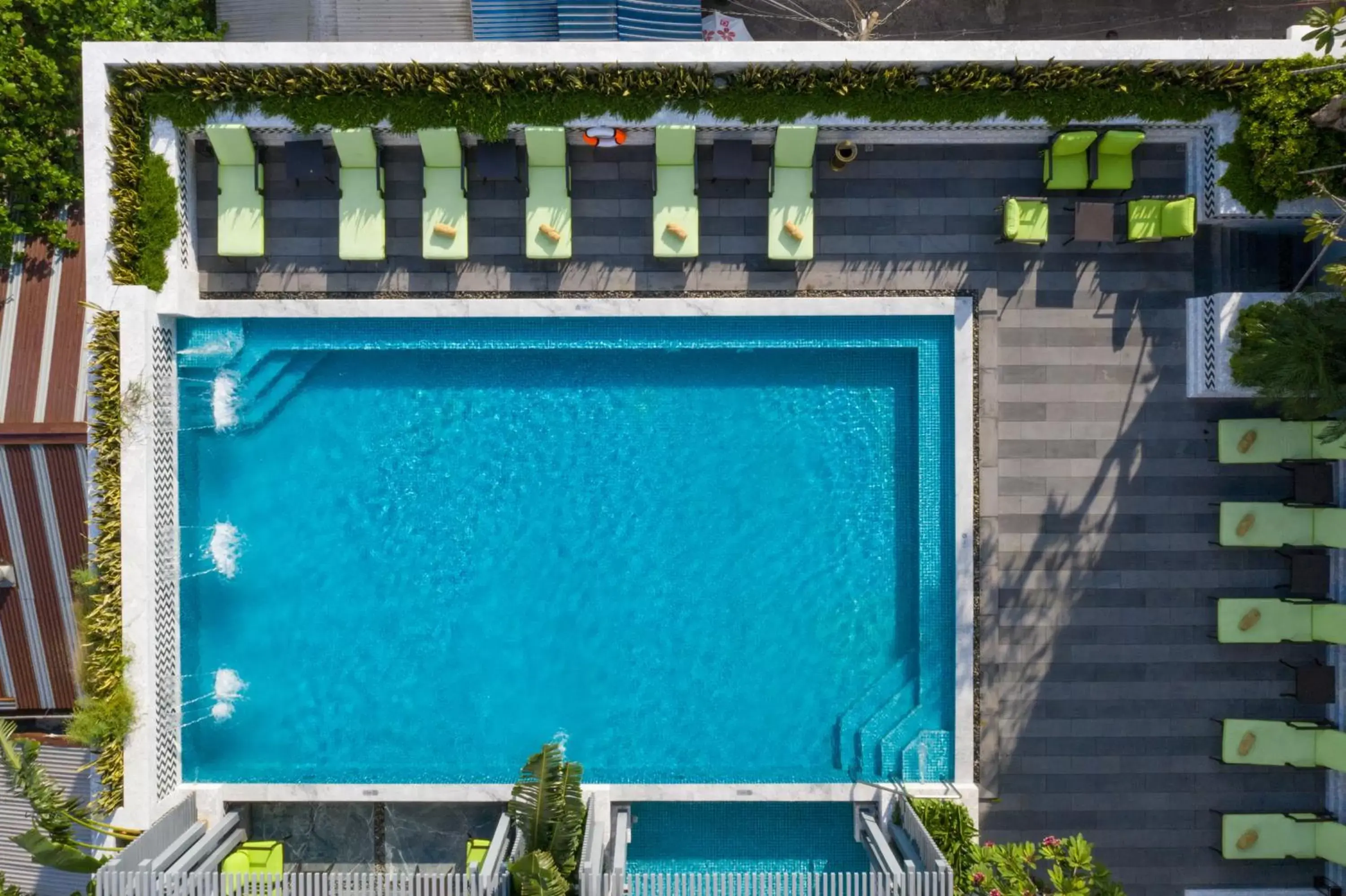 Pool View in Mai House Saigon Hotel