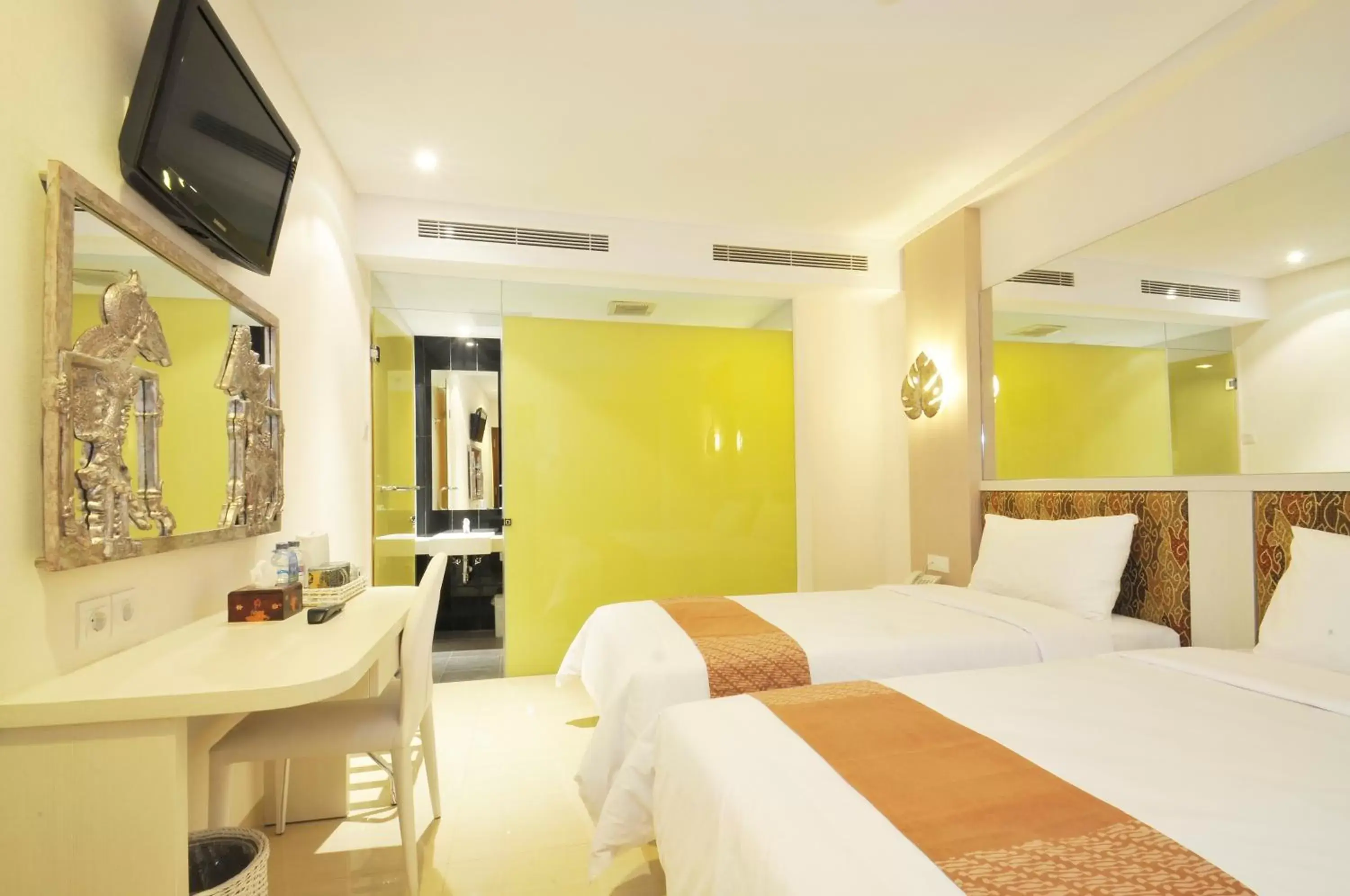 Superior Twin Room in Pyrenees Jogja