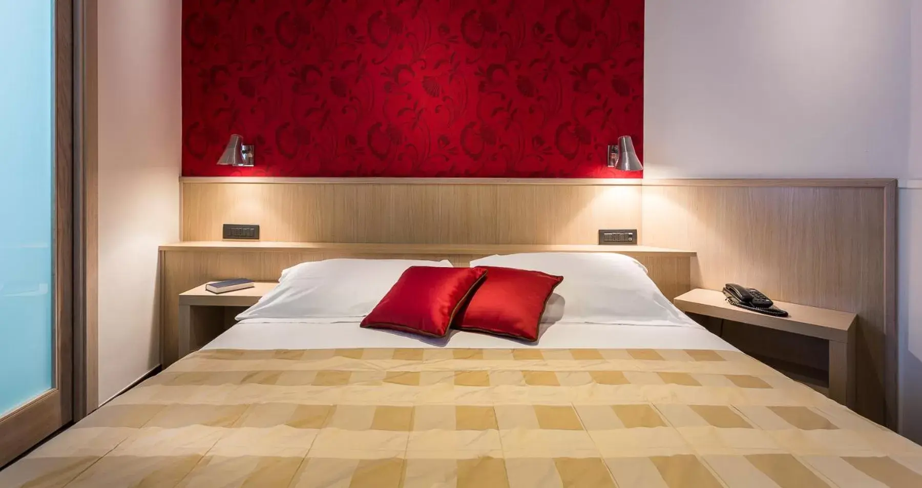 Bed in Hotel De Petris