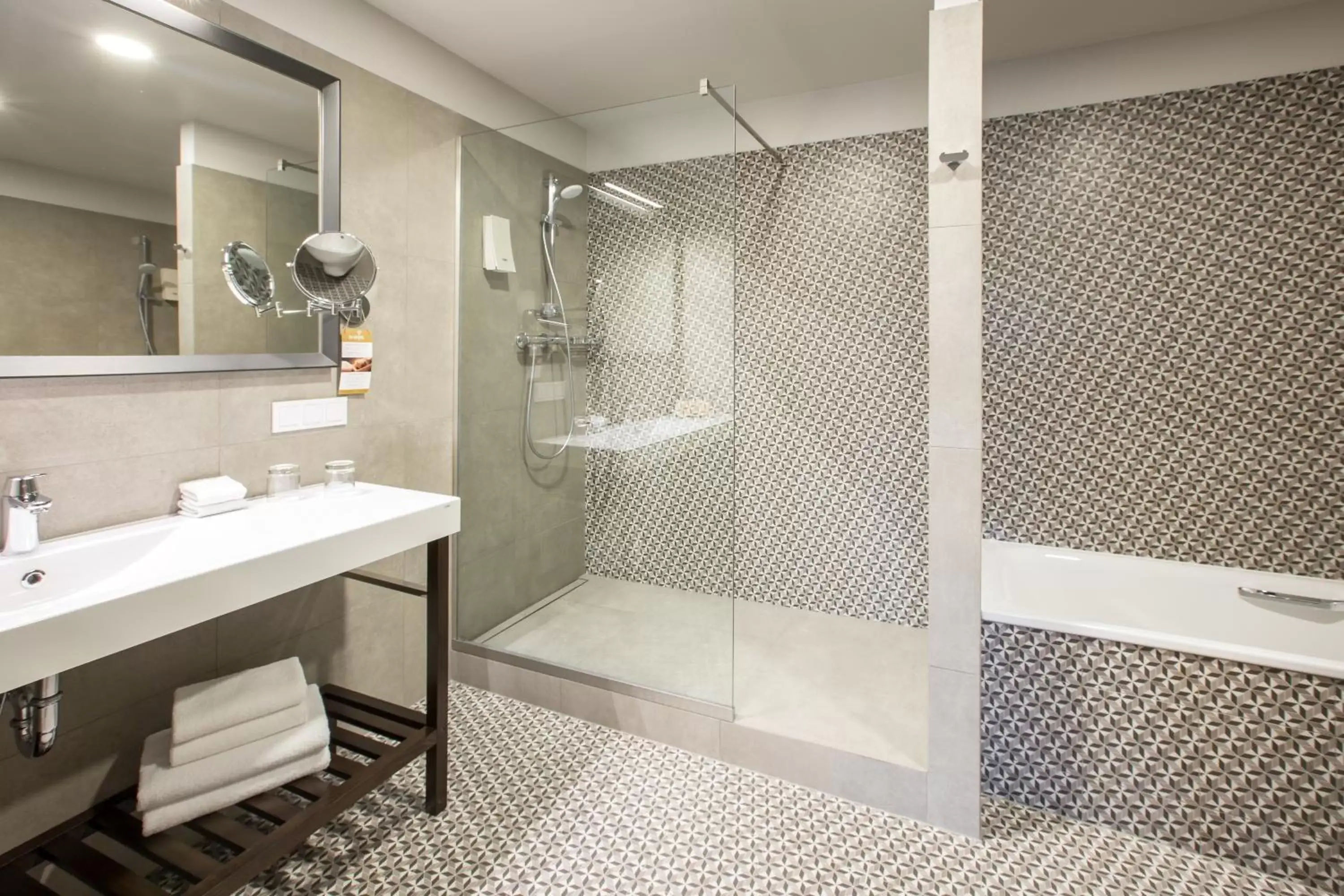 Shower, Bathroom in Promenade Hotel Liepaja
