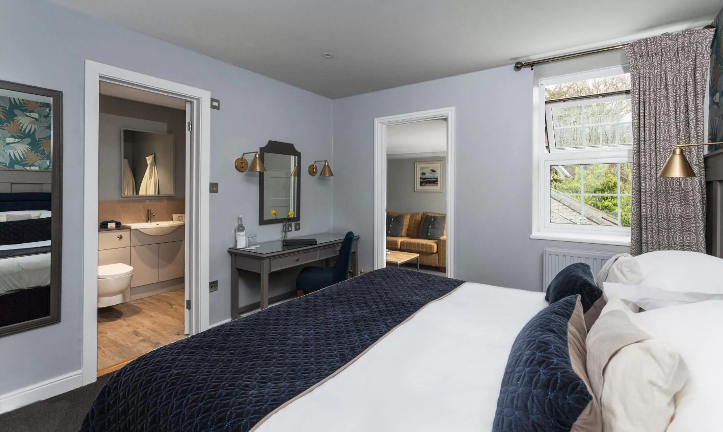 Family, Bed in Budock Vean Hotel and Spa