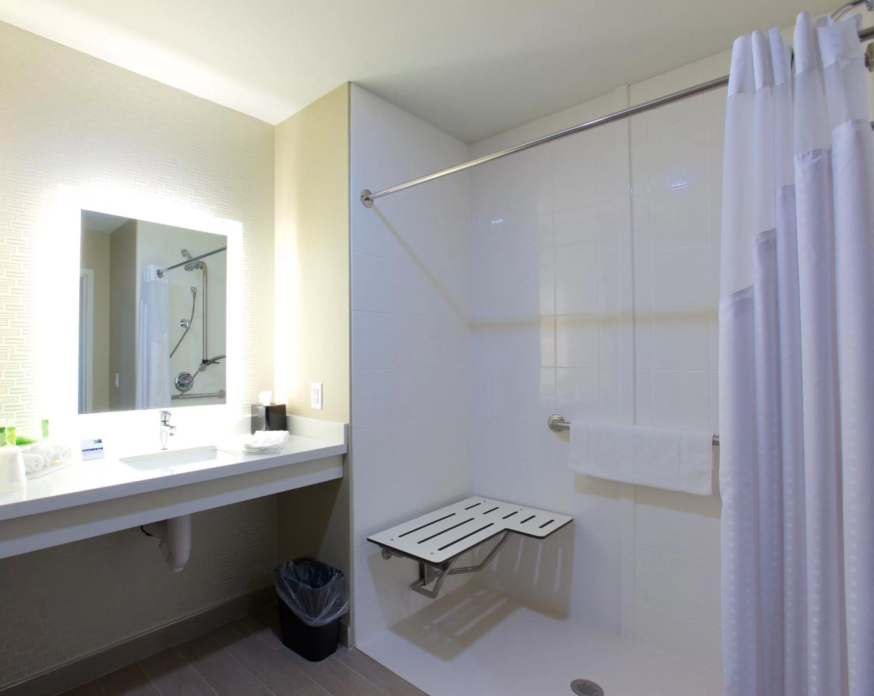 Photo of the whole room, Bathroom in Holiday Inn Express Fargo SW I94 Medical Center, an IHG Hotel